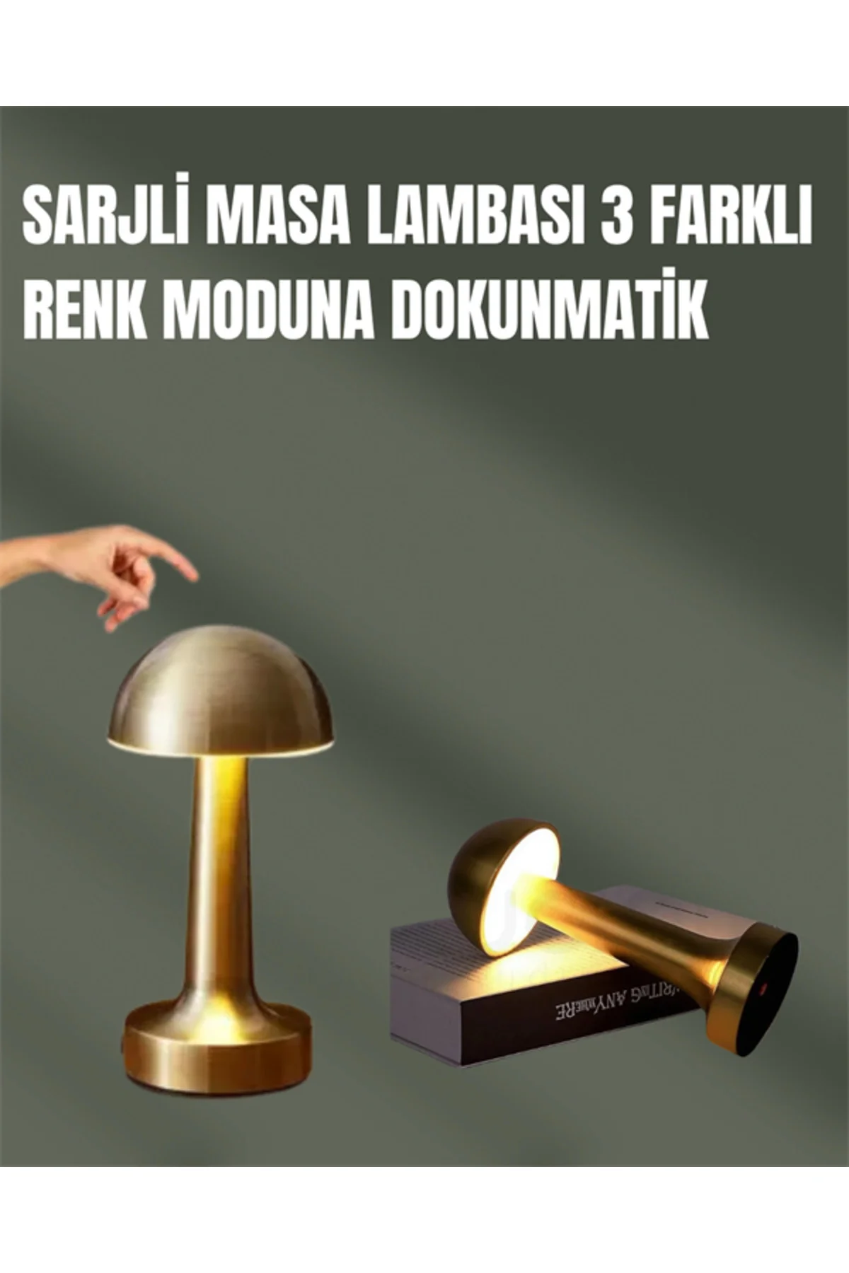 %100 Kademeli Ayarlanabilir Işık – USB Şarjlı Masa Lambası %100 Kademeli Ayarlanabilir Işık – USB Şarjlı Masa Lambası