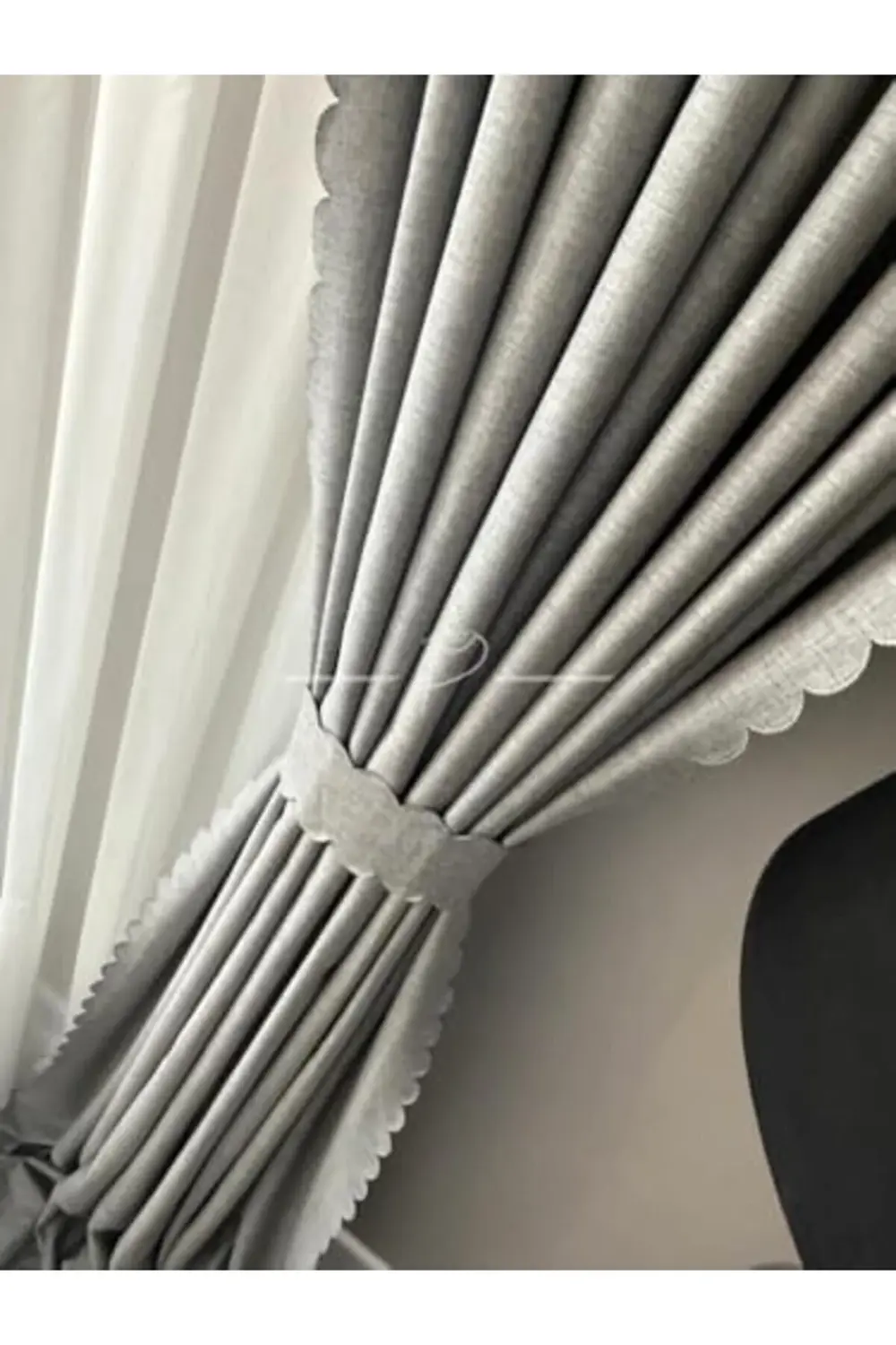 %100 Karartma Sıvama Ultrasonik Kesim Fon 2 Renk Seçeneği 250 X 2