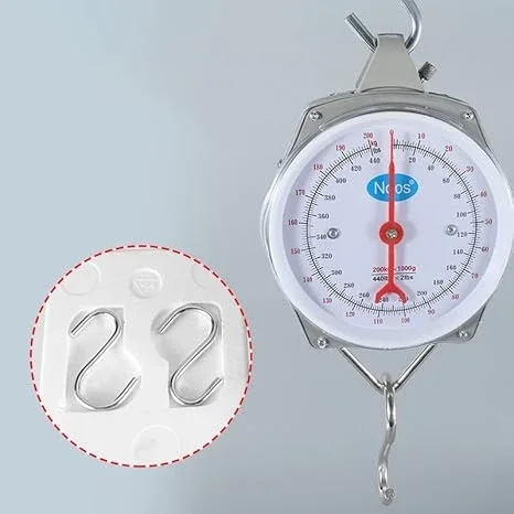 100 kg Kapasiteli Askılı Terazi - Dayanıklı, Net Kadranlı, Çift Ölçü Birimli, Endüstriyel ve Dış Mekan Uyumlu 100 kg Kapasiteli Askılı Terazi - Dayanıklı, Net Kadranlı, Çift Ölçü Birimli, Endüstriyel ve Dış Mekan Uyumlu