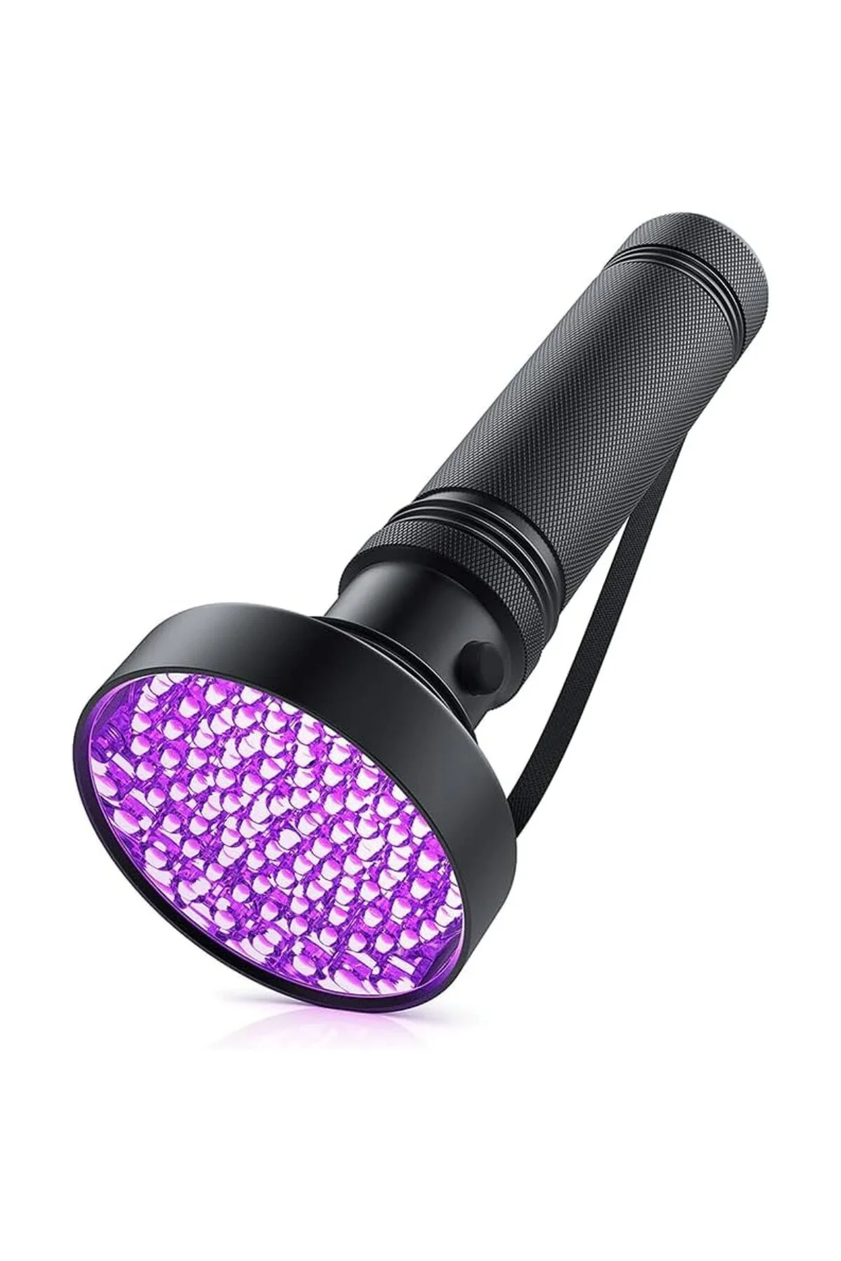 100 LED 395nm Mor Işık Uv El Feneri - Ultraviyole Fener