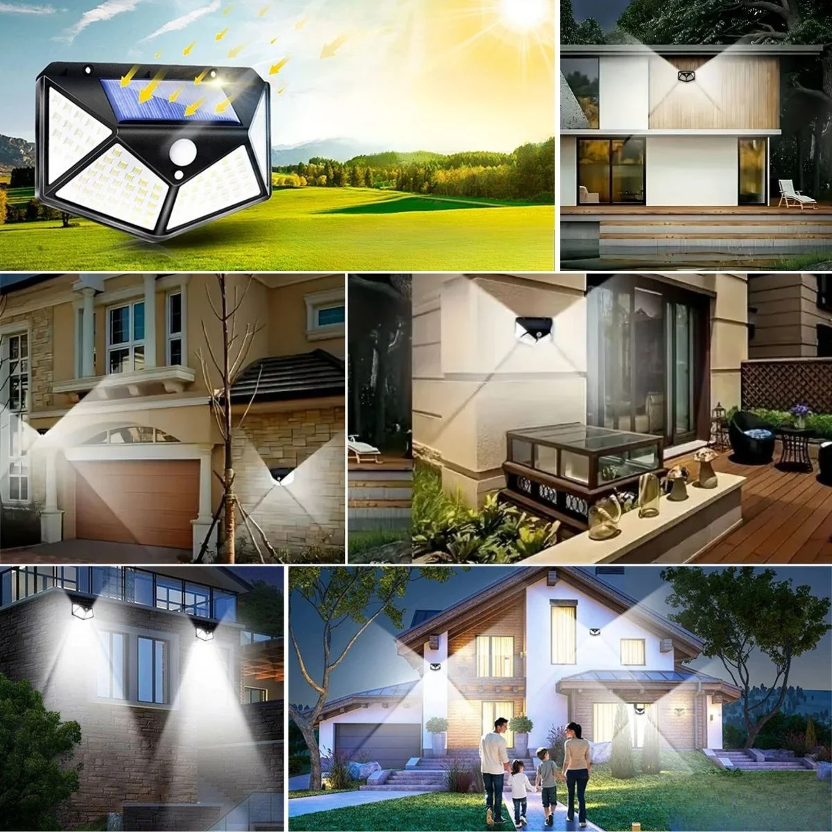 100 Ledli 3 Farklı Aydınlatma Ayarlı Solar Güneş Enerjili Hareket Sensörlü Bahçe Duvar Lambası 100 Ledli 3 Farklı Aydınlatma Ayarlı Solar Güneş Enerjili Hareket Sensörlü Bahçe Duvar Lambası Fiyatı, Yorumları ve Özellikleri