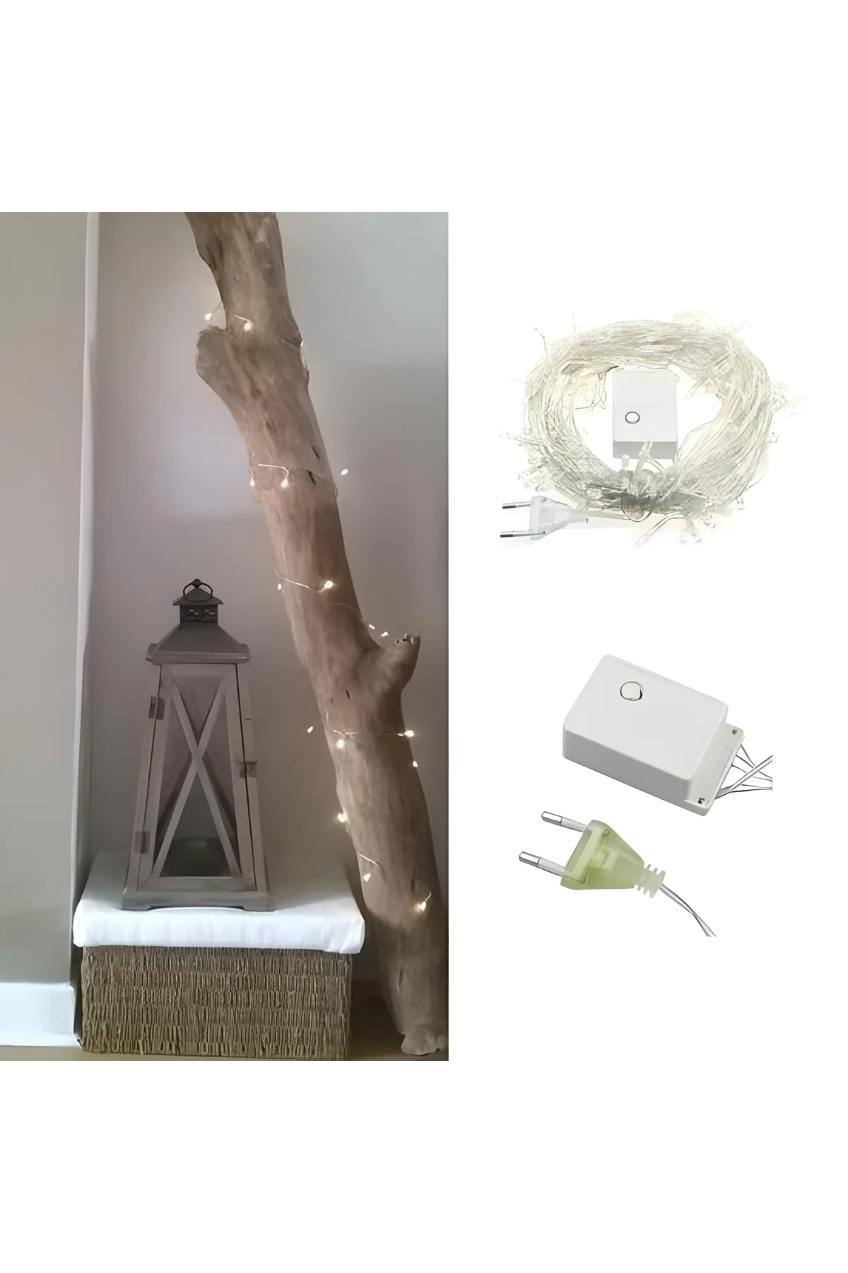 100 Ledli 8 Fonksiyonlu 10 Metre Led Aydınlatma Dekor Lambası (be