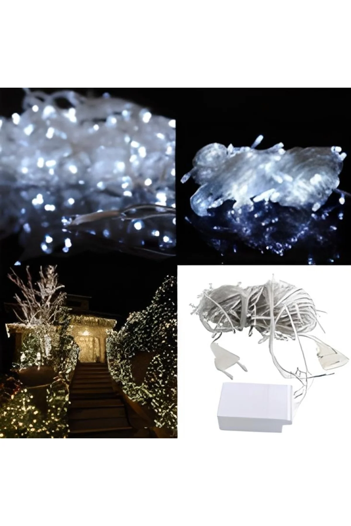 100 Ledli 8 Fonksiyonlu 10 Metre Led Aydınlatma Dekor Lambası (be