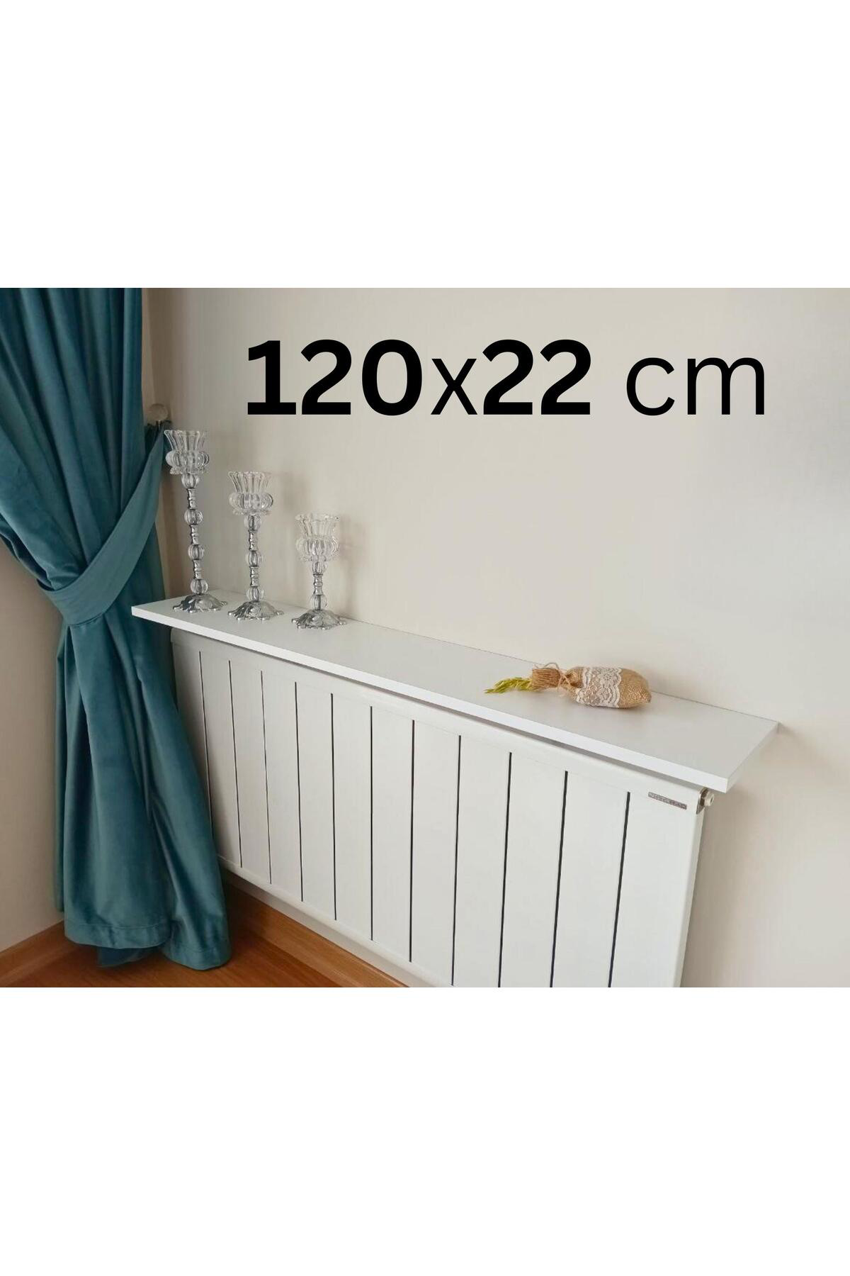 Mismuka %100 Mdf Petek Üstü Raf | Dresuar | Montajsiz Kalorifer Üstü Raf