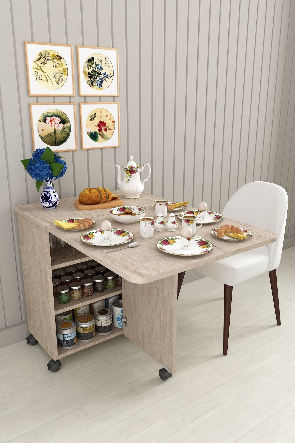 %100 Mdflam 105cm Mutfak Adası Yemek Masası Kahve Köşesi SİDON %100 Mdflam 105cm Mutfak Adası Yemek Masası Kahve Köşesi SİDON