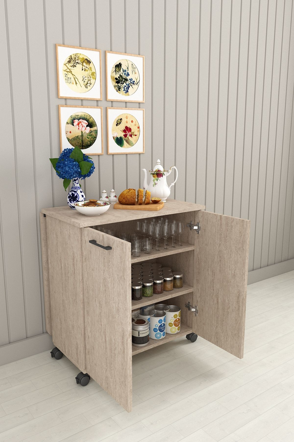 %100 Mdflam 105cm Mutfak Adası Yemek Masası Kahve Köşesi SİDON %100 Mdflam 105cm Mutfak Adası Yemek Masası Kahve Köşesi SİDON