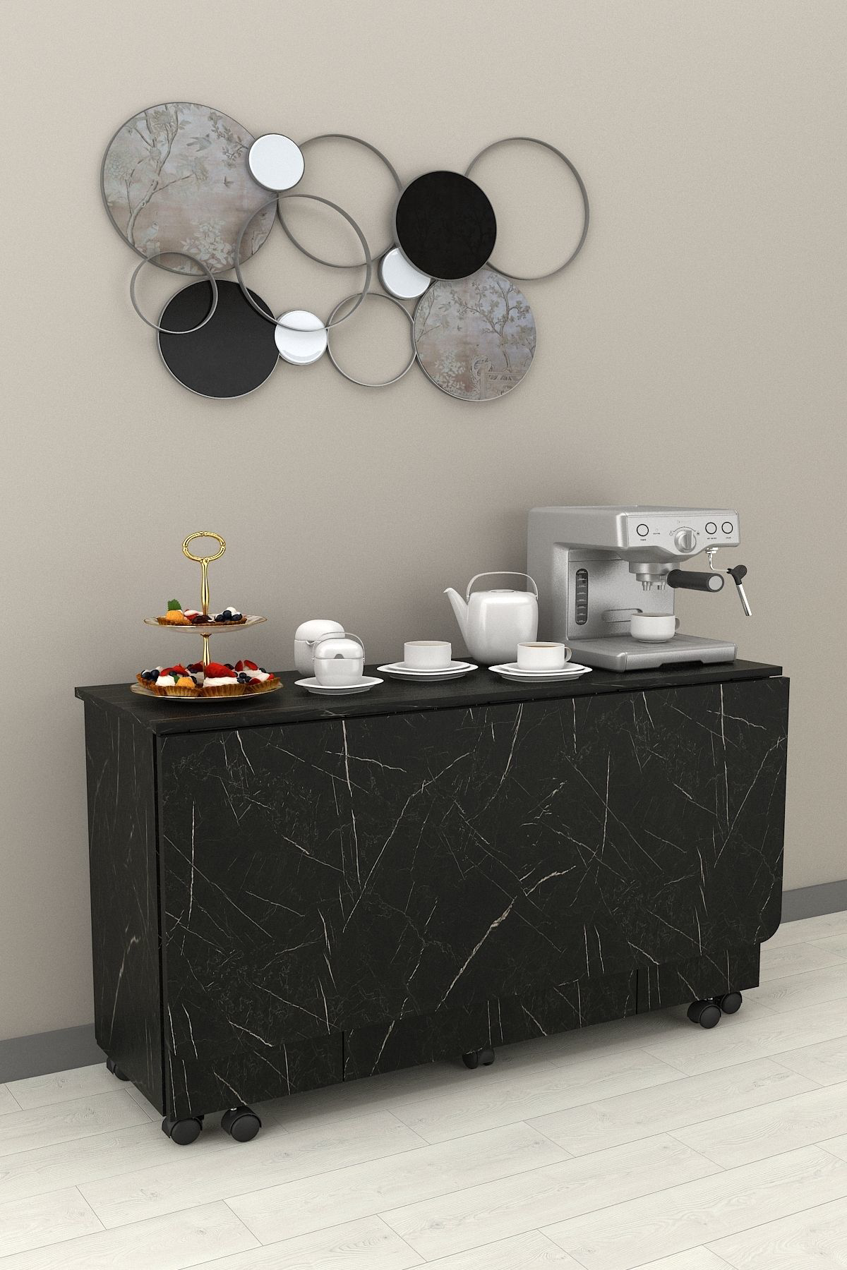 %100 Mdflam Mutfak Adası Yemek Masası Kahve Köşesi MA-02 ROYAL ME