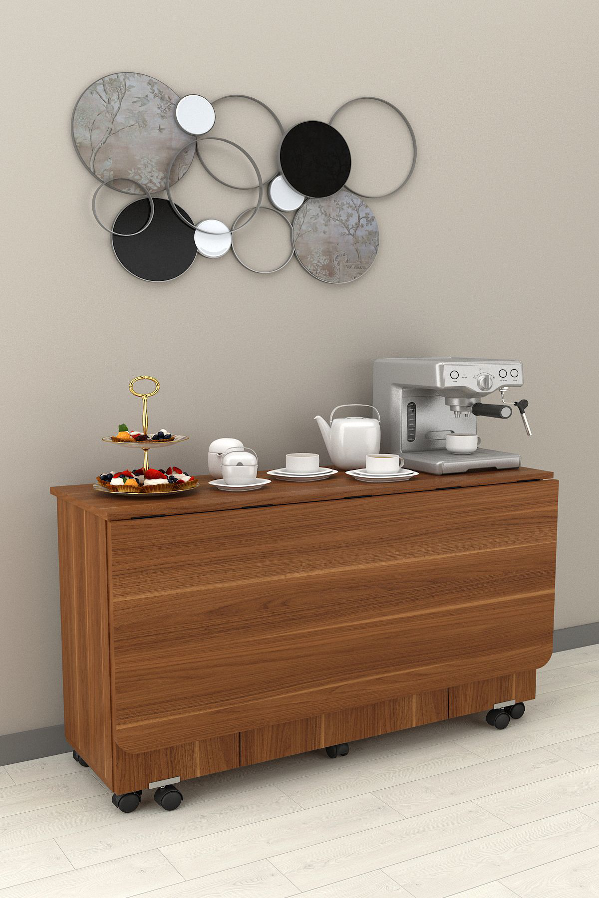 %100 MDFLAM Mutfak Adası Yemek Masası Kahve Köşesi MA-02 NEVADA