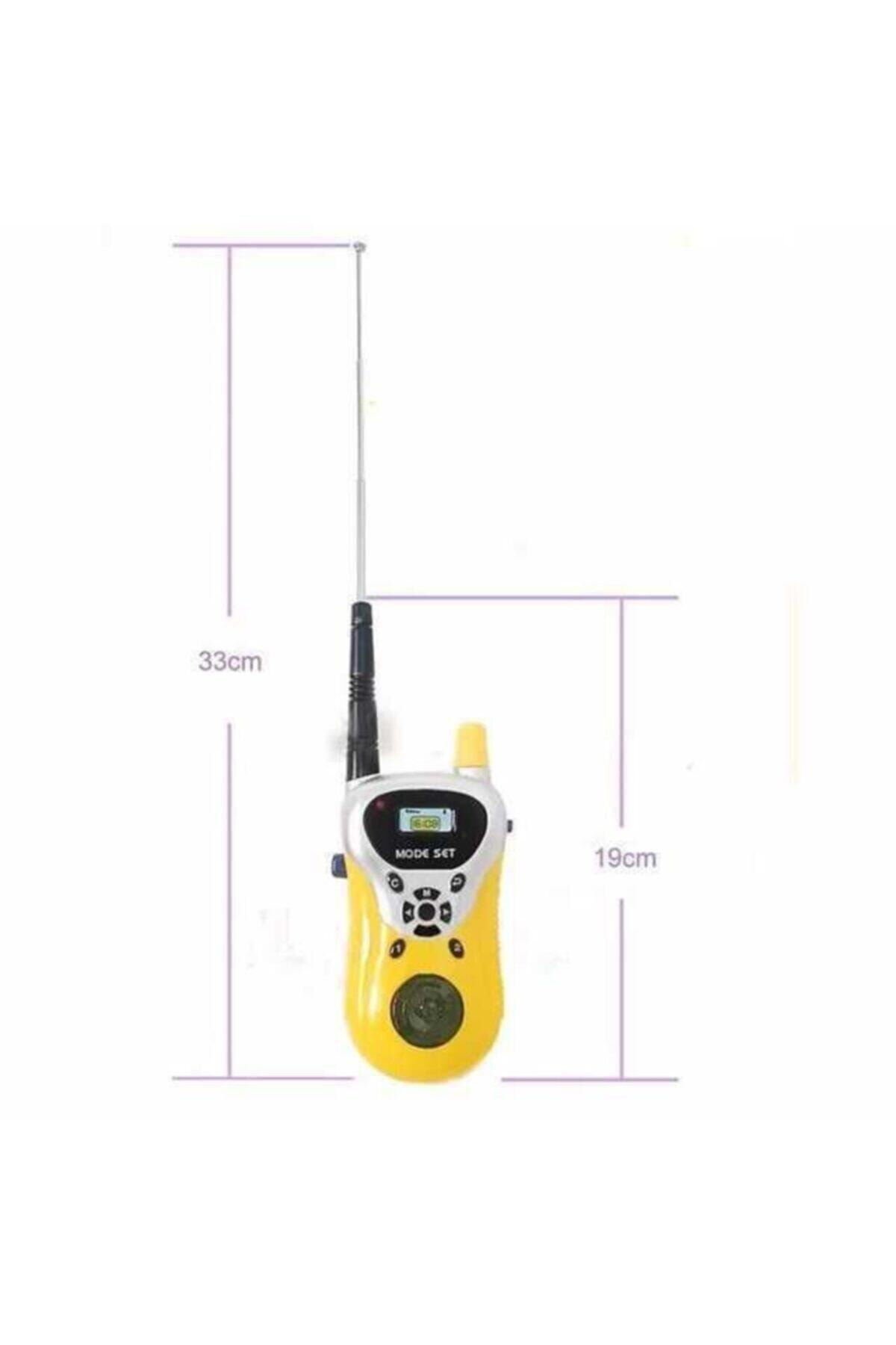 Bisürü 100 Metre Çekim Mesafeli Oyuncak Telsiz Walkie Talkie
