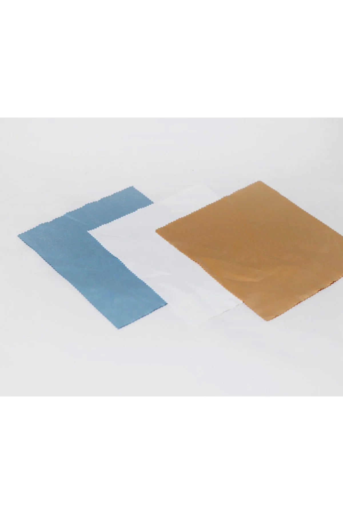 %100 Microfiber Gözlük Temizleme Bezi 100 Adet Optik Beyaz 15x15