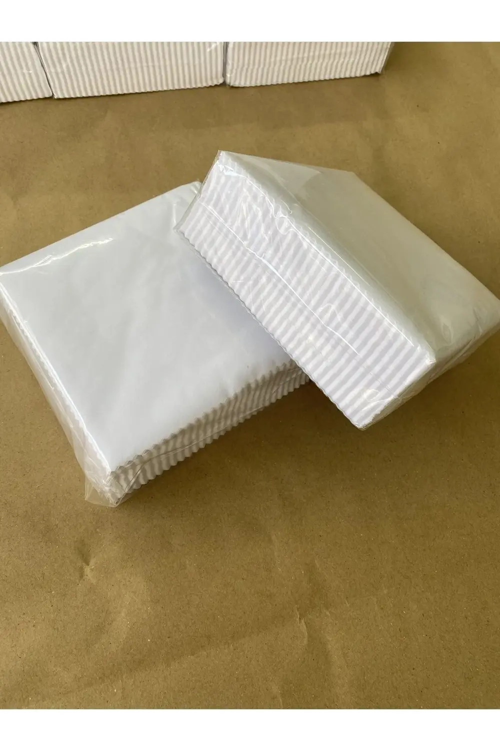 %100 Microfiber Gözlük Temizleme Bezi 50 Adet Optik Beyaz 15x15