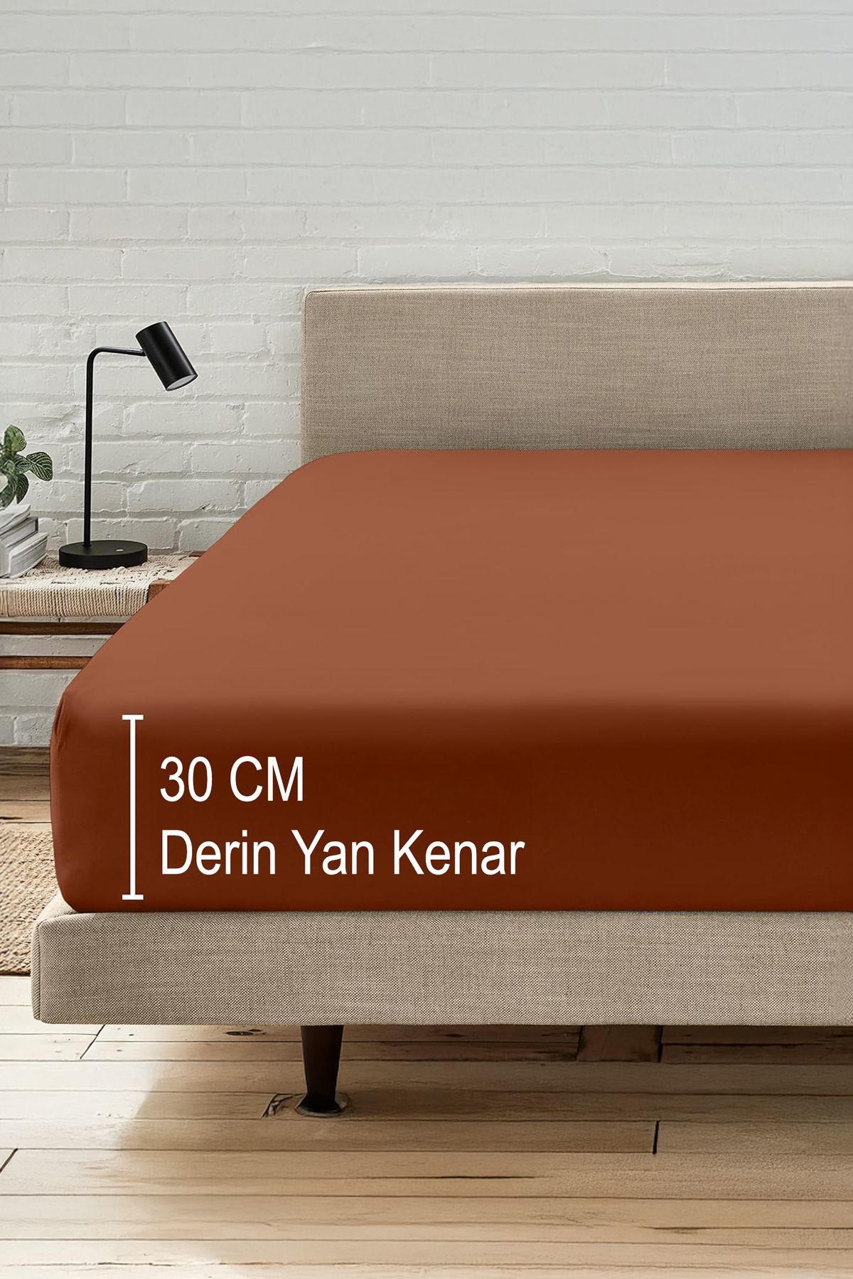 %100 Mikrofiber Ekonomik Penye Lastikli Çarşaf Fitted Full Kenar
