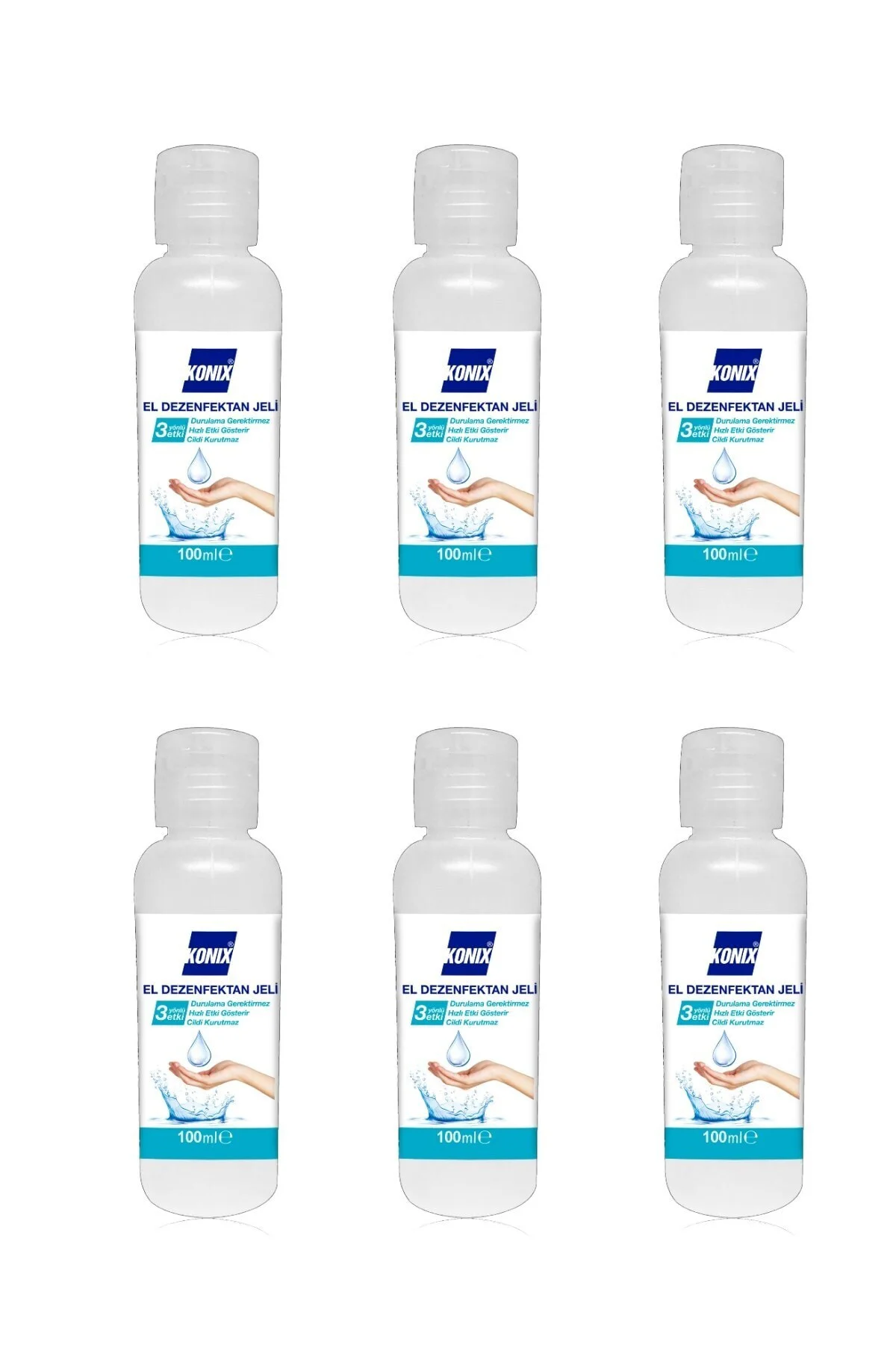 100 ml Antibakteriyel Virüslere Karşı Etkili El Dezenfektan Jel 6