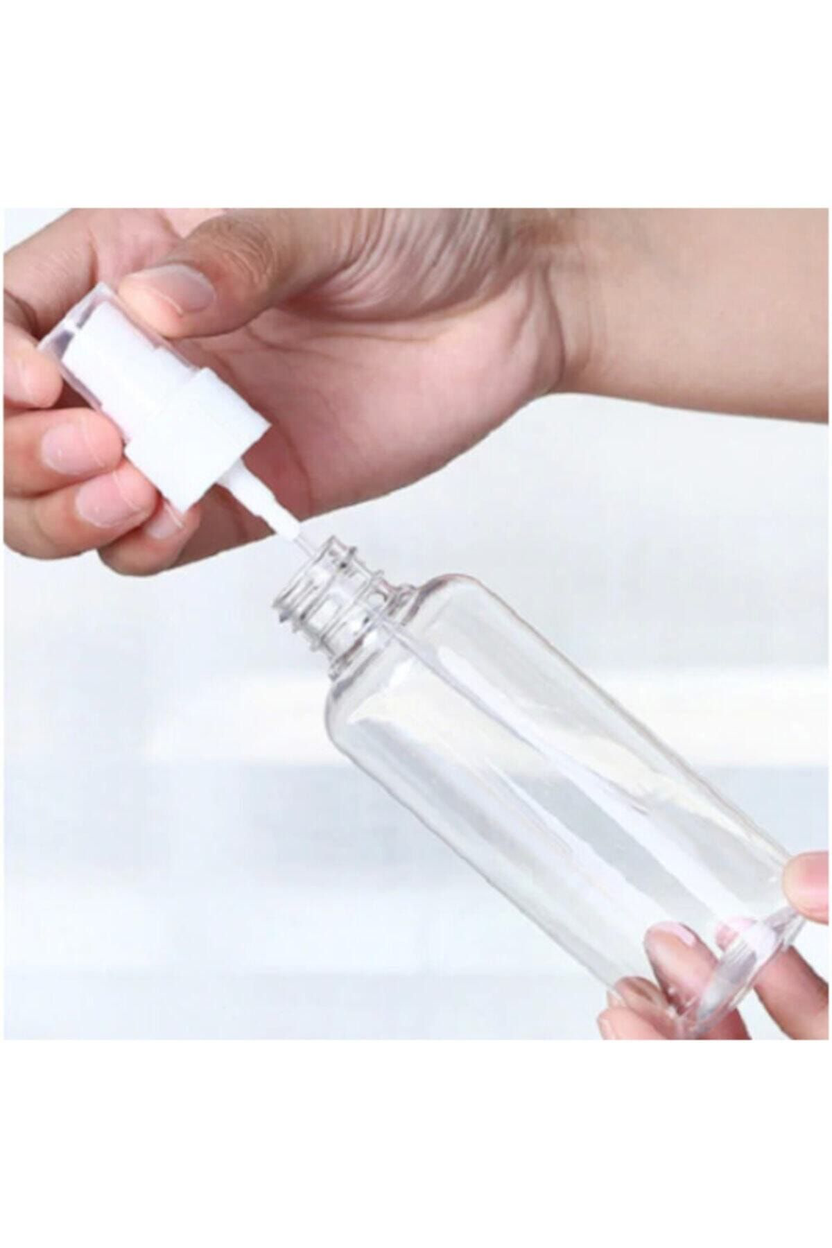 Güvenç Ambalaj 100 Ml Boş Şeffaf Sprey Şişesi   25 Adet