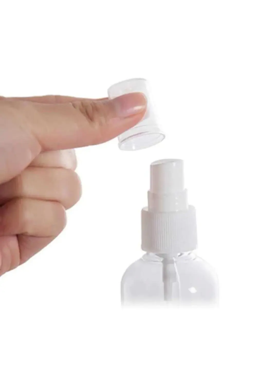 100 ml Boş Şeffaf Sprey Şişesi   25 Adet