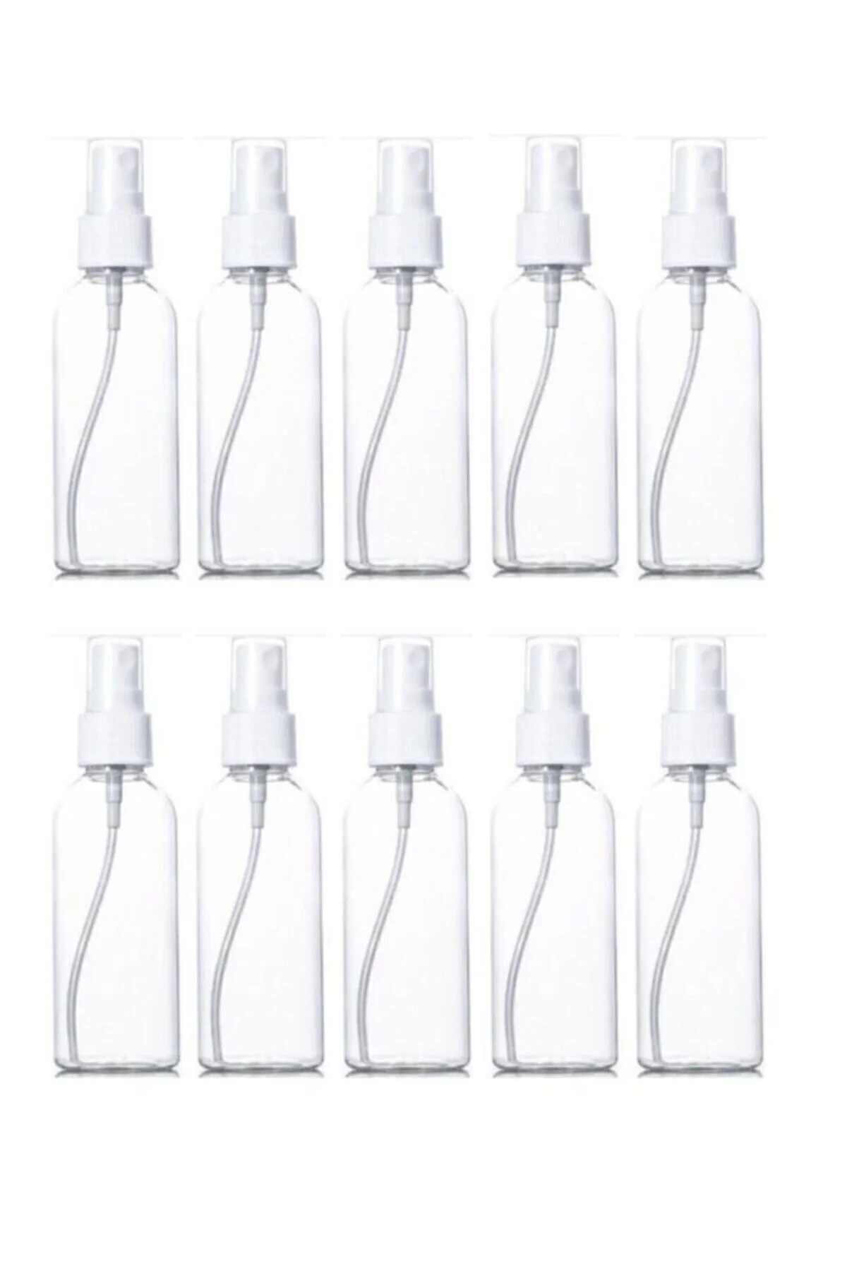 100 Ml Boş Sprey Pet Şişe 10 Adet