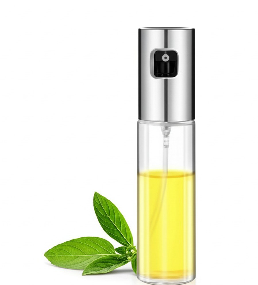 100 ml Çok Amaçlı Spreyli Cam Şişe Zeytinyağı & Sirke & Soya Sosu