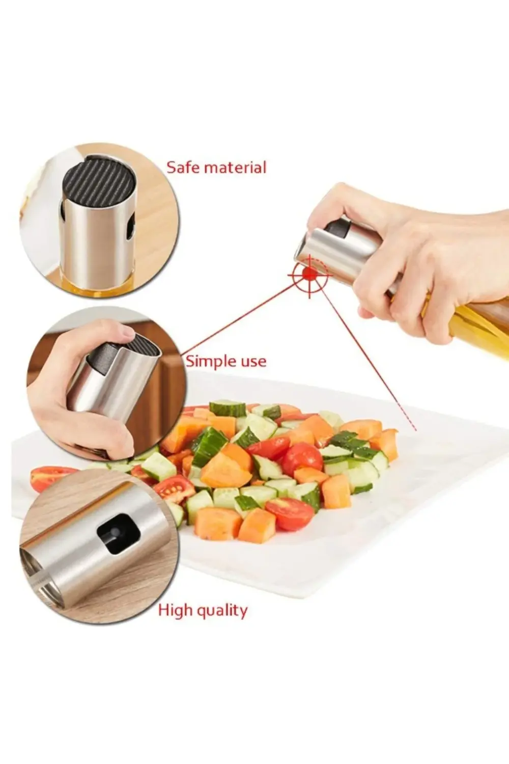 100 ml Çok Amaçlı Spreyli Cam Şişe