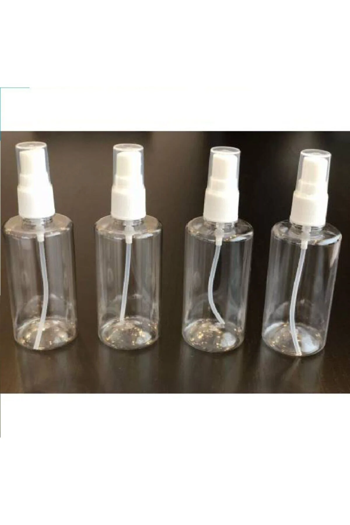 100 ml Dezenfektan Kolonya Parfüm Makyaj Temizleme Boş Sprey Başl
