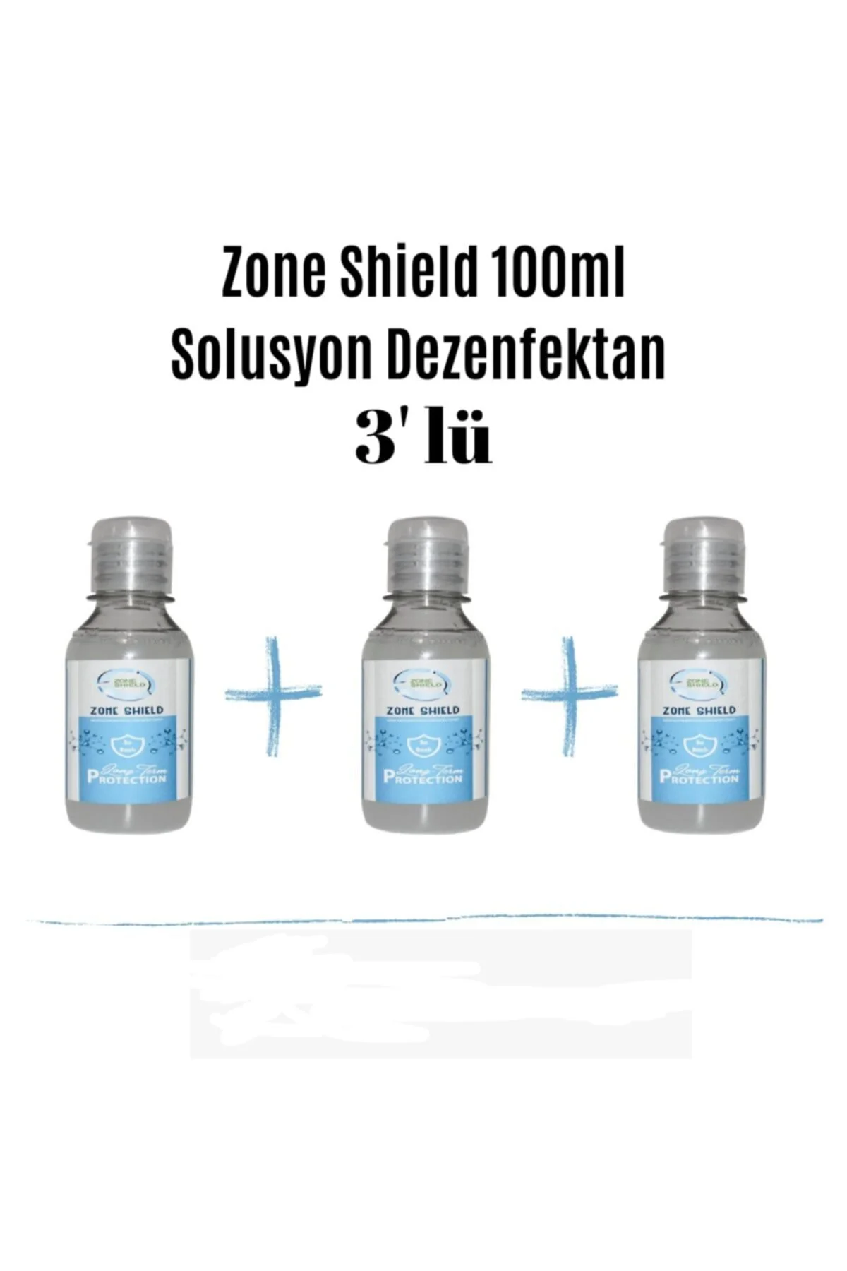 100 Ml Solusyon Dezenfektan 3'lü