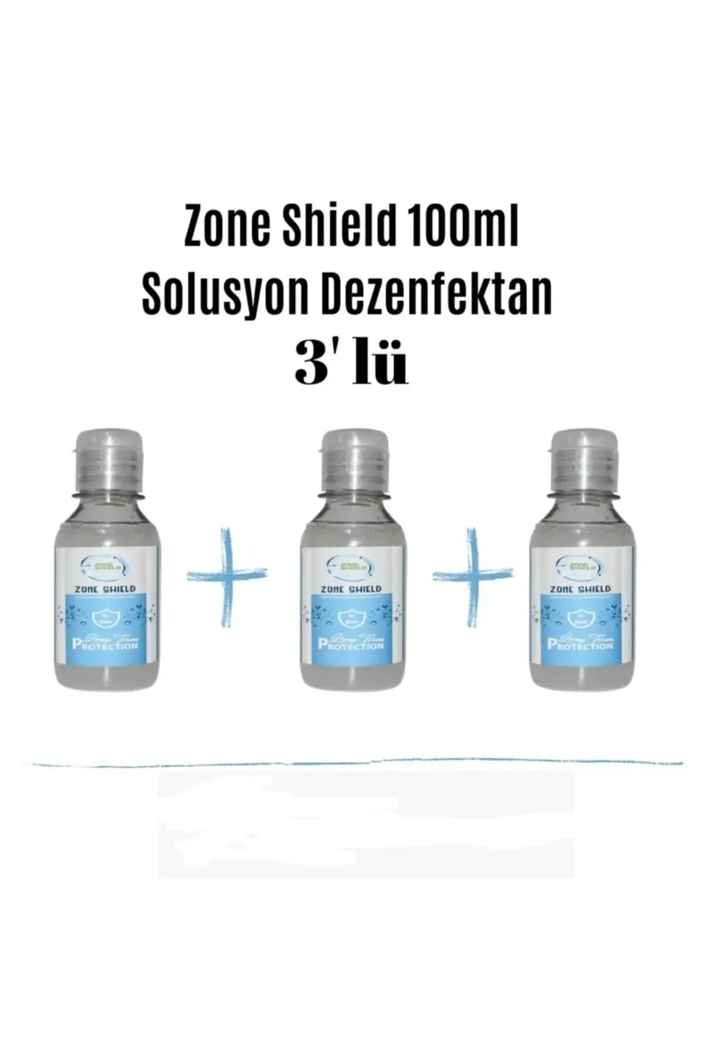 100 Ml Solusyon Dezenfektan 3'lü