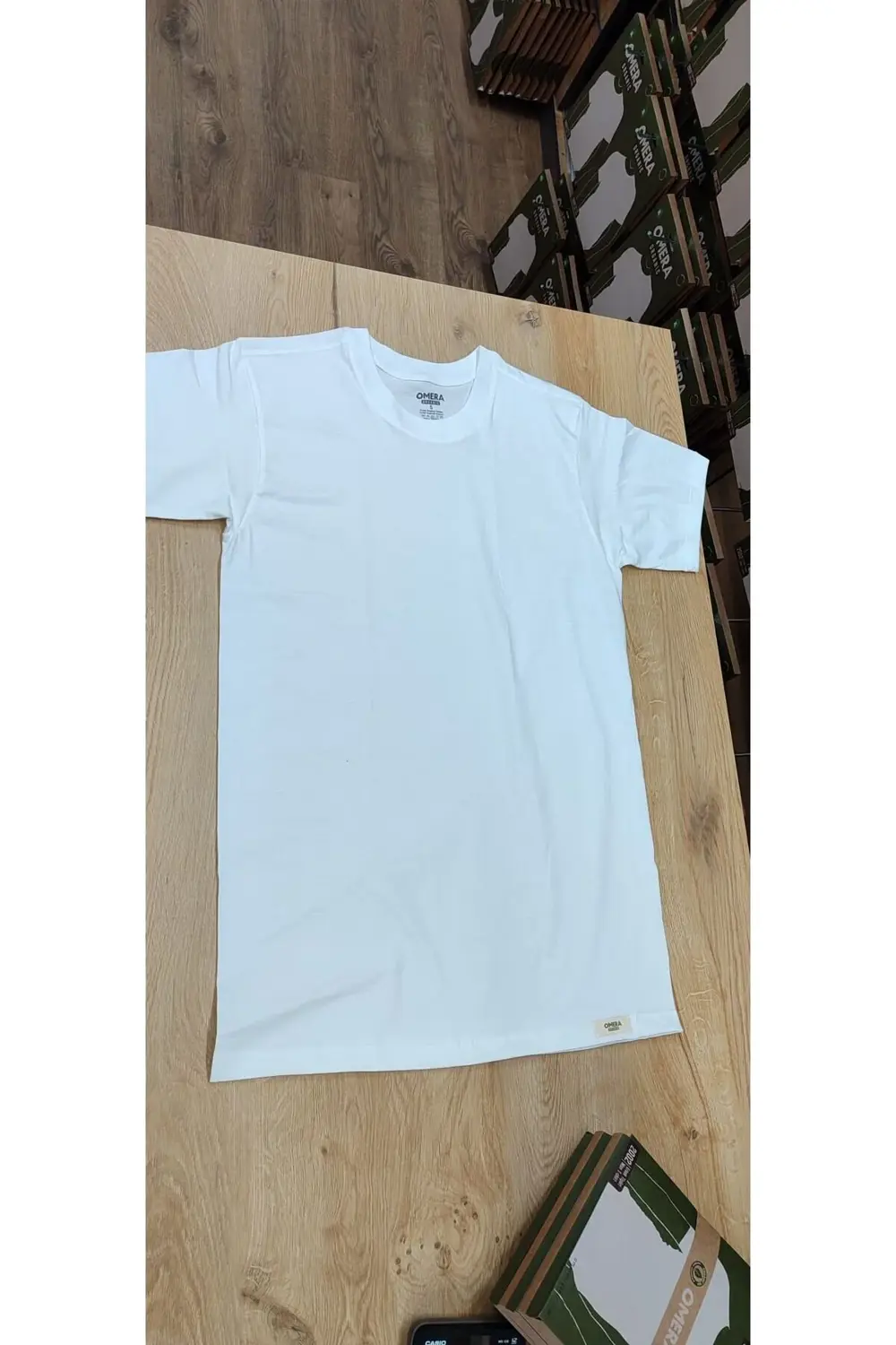 %100 ORGANİK PAMUK RİBANA KUMAŞ ERKEK 3'LÜ KISA KOL BİSİKLET YAKA