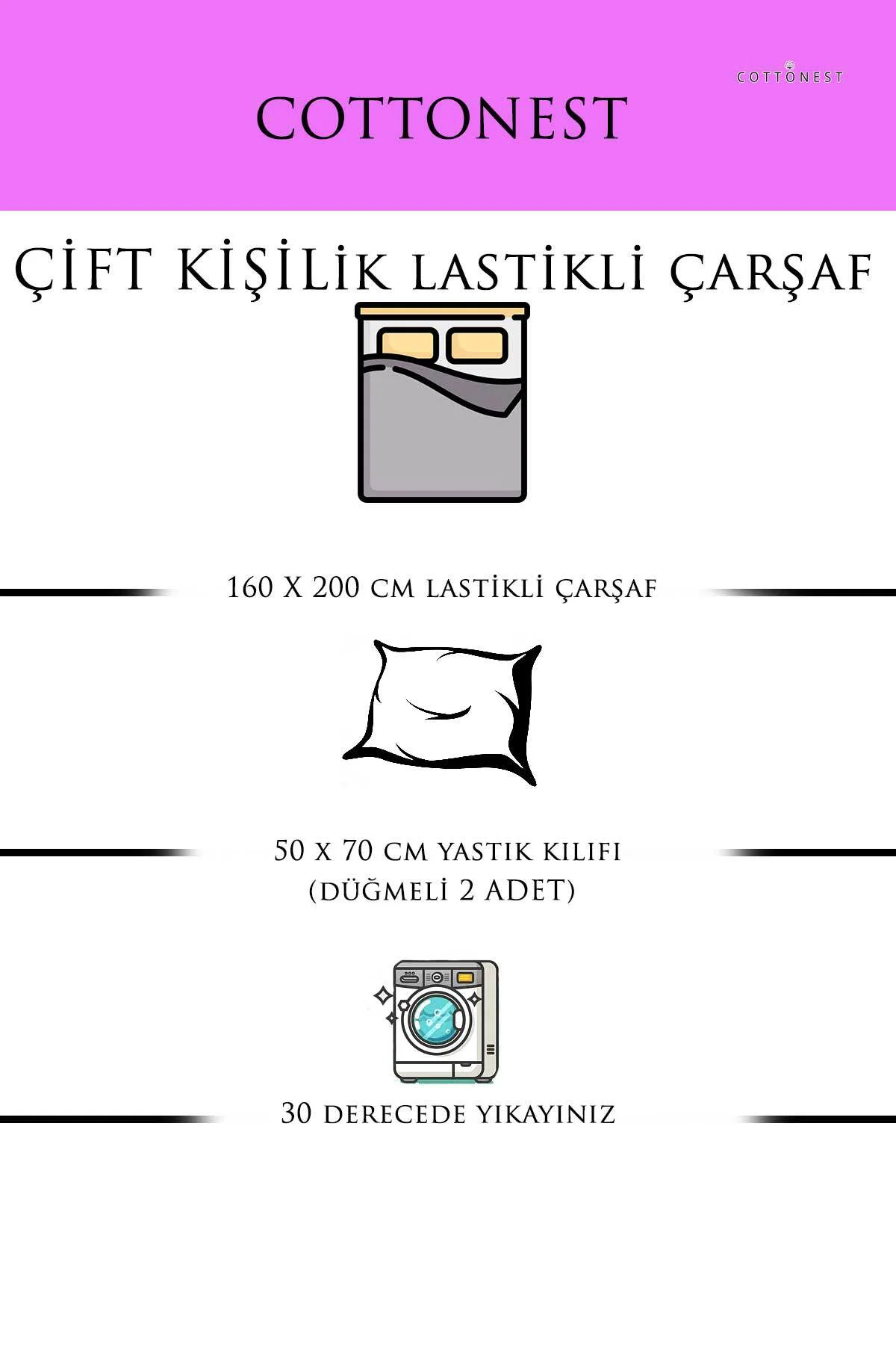 100% PAMUK 2 KATLI MÜSLİN ÇARŞAF SETİ 50 * 70 BİR ADET YASTIK 100% PAMUK 2 KATLI MÜSLİN ÇARŞAF SETİ 50 * 70 BİR ADET YASTIK