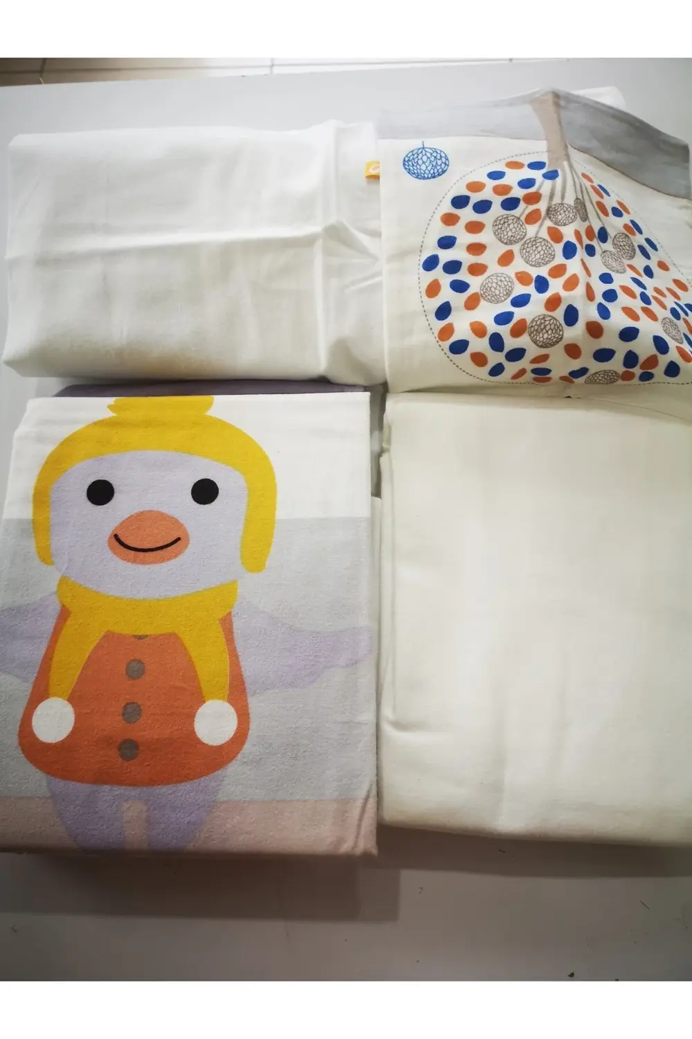 %100 Pamuk Bebek 70*150 Nevresim Takımı