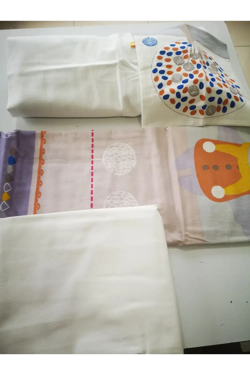 %100 Pamuk Bebek 70*150 Nevresim Takımı