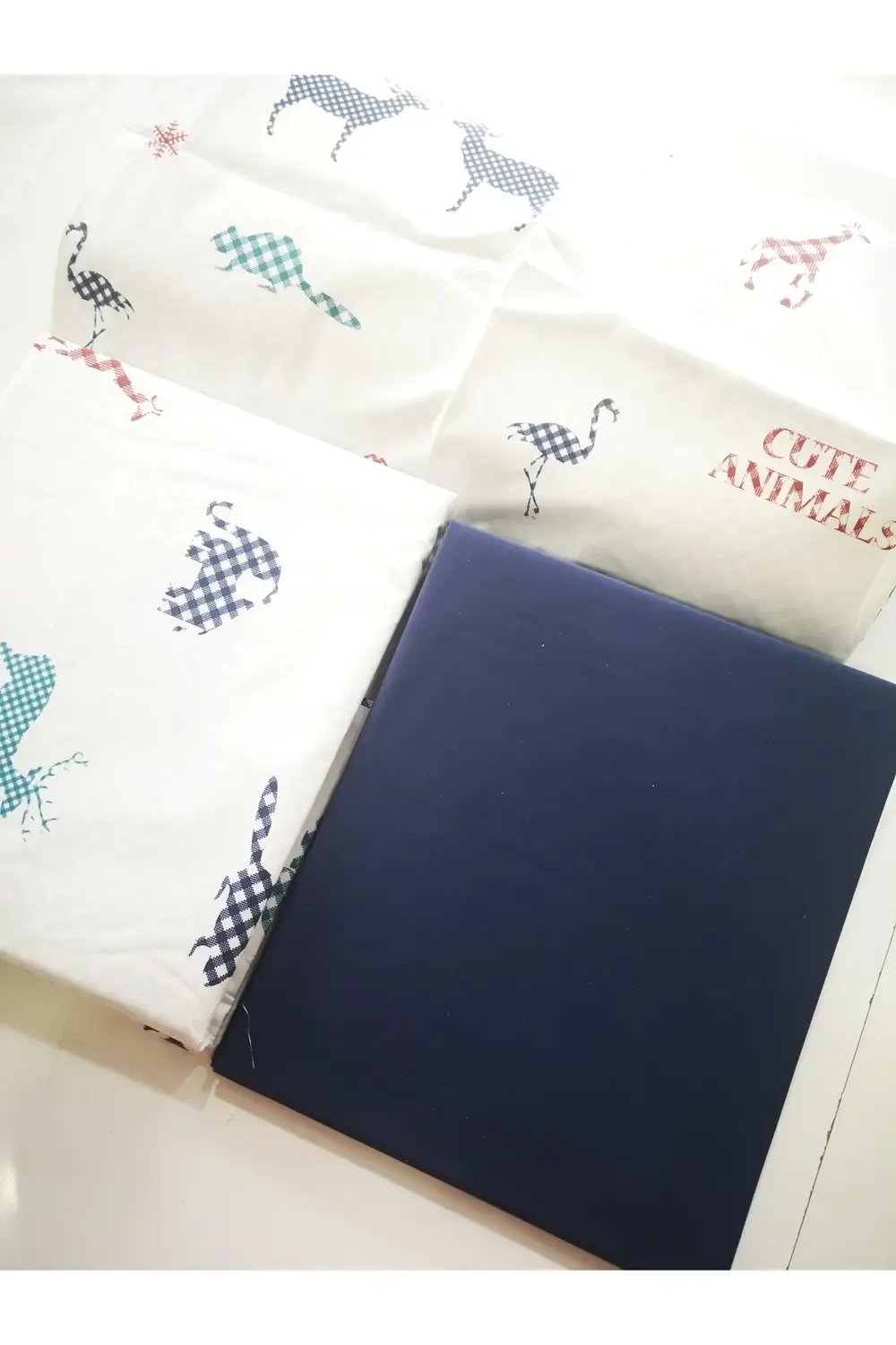 Sarev %100 Pamuk Bebek 70*150 Nevresim Takımı