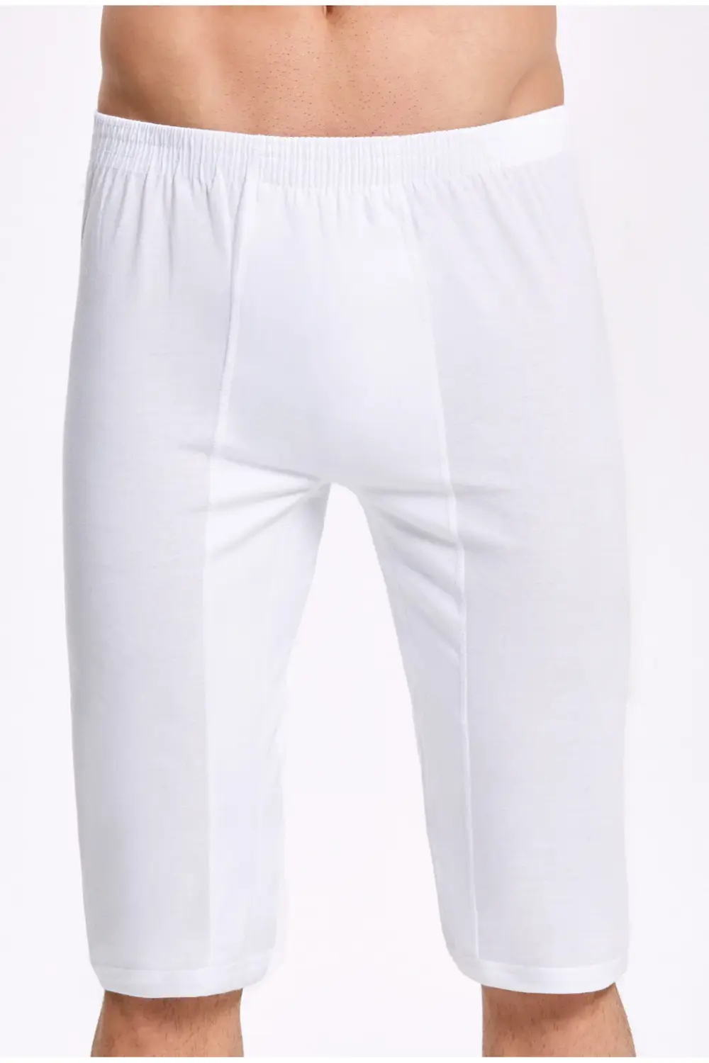 %100 PAMUK ERKEK DİZ ALTI PAÇALI KÜLOT 1029 (6 ADET)