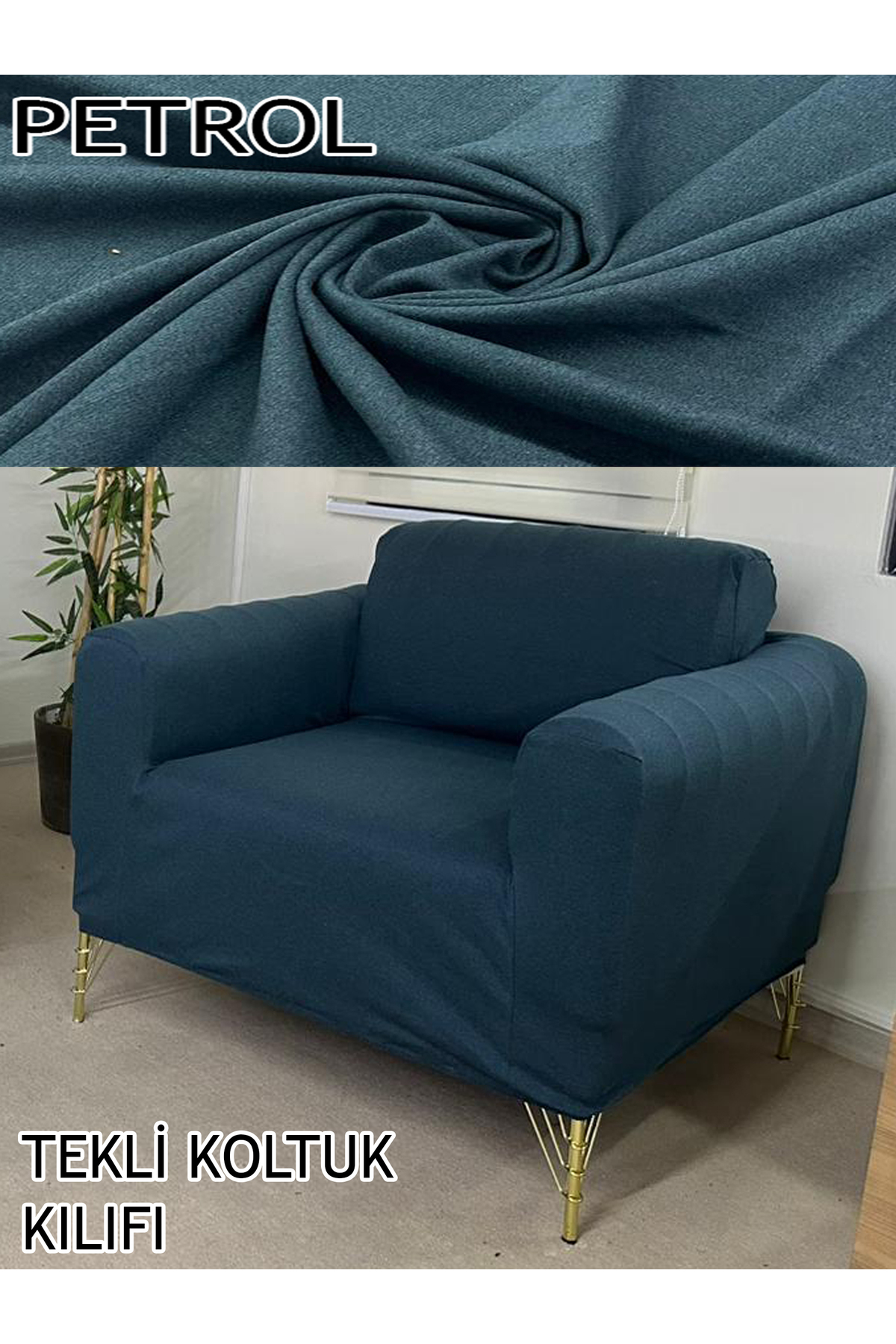 Home %100 Pamuk Fransiz Kumaş 3+3+1+1 Komple Giydirme Kanepe&Çekyat, B