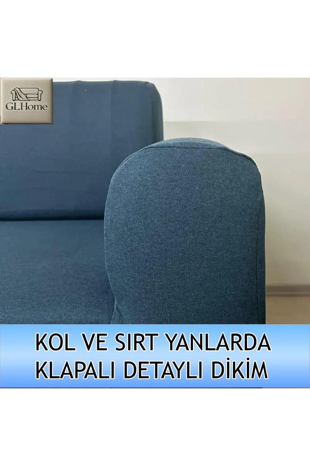 %100 PAMUK FRANSIZ KUMAŞ 3+3+1+1 KOMPLE GİYDİRME KANEPE&ÇEKYAT, B