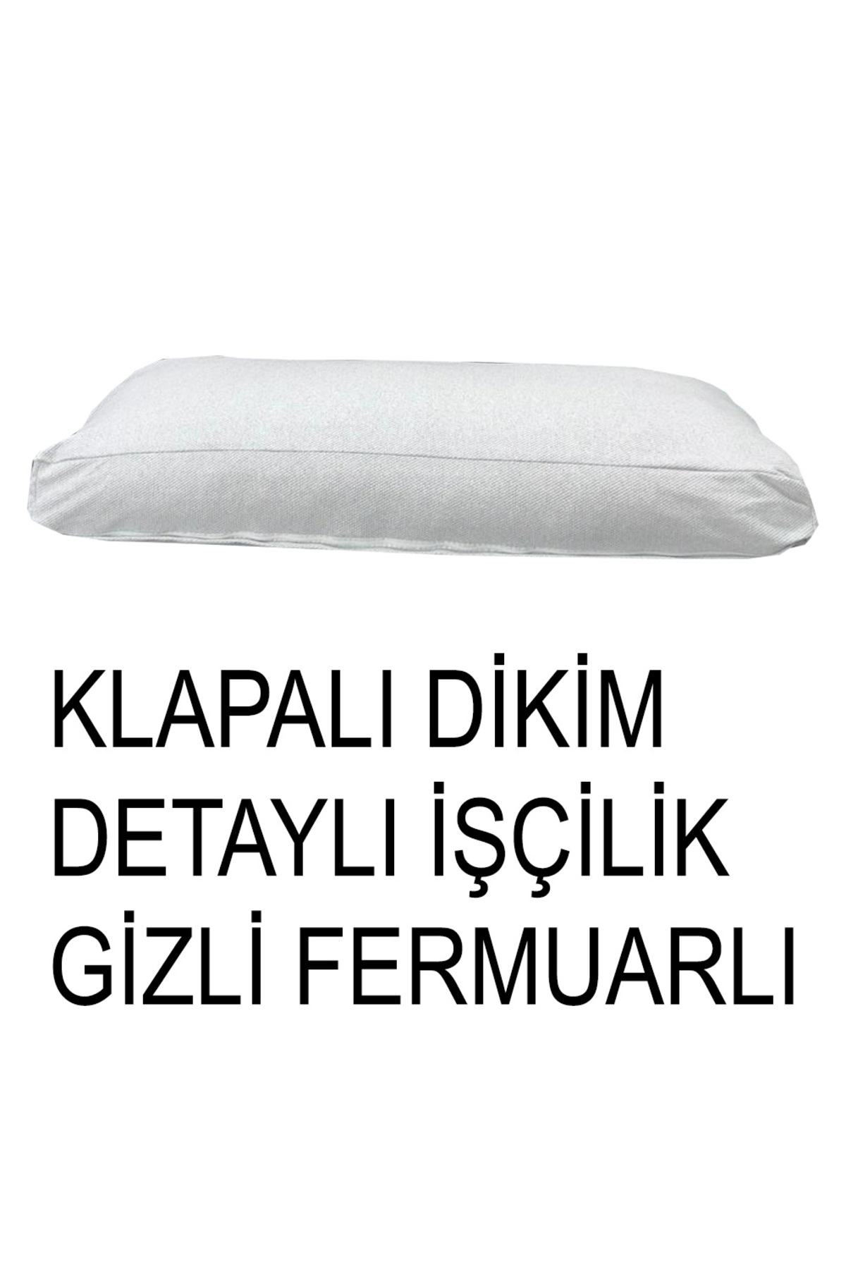 Home %100 Pamuk Petek 2 Adet Sirt Minderi Kilifi
