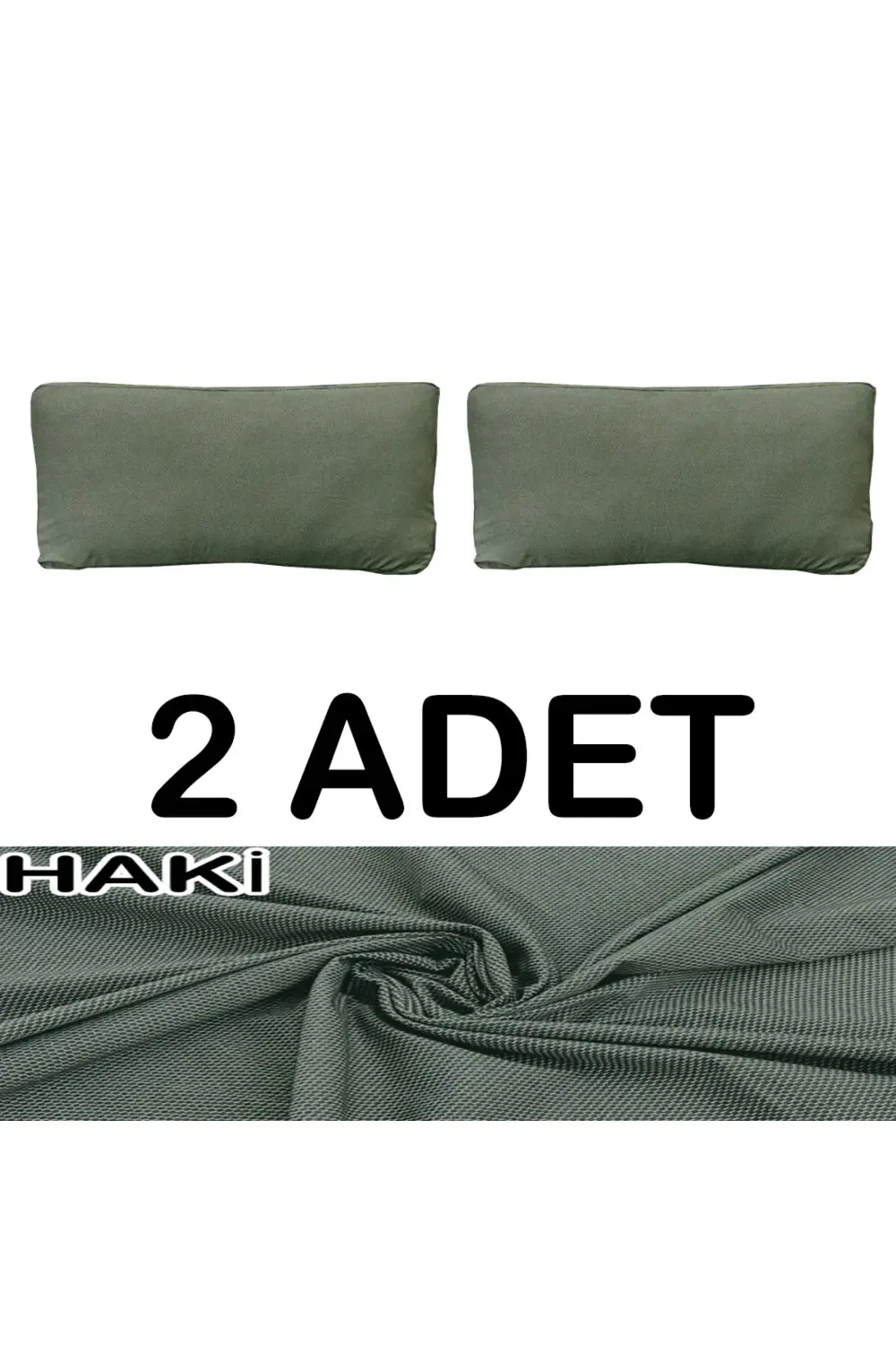 %100 PAMUK PETEK 2 ADET SIRT MİNDERİ KILIFI