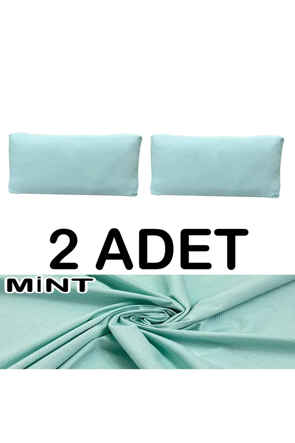 %100 PAMUK PETEK 2 ADET SIRT MİNDERİ KILIFI