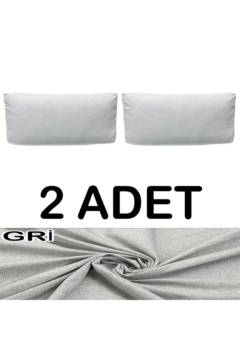 %100 PAMUK PETEK 2 ADET SIRT MİNDERİ KILIFI