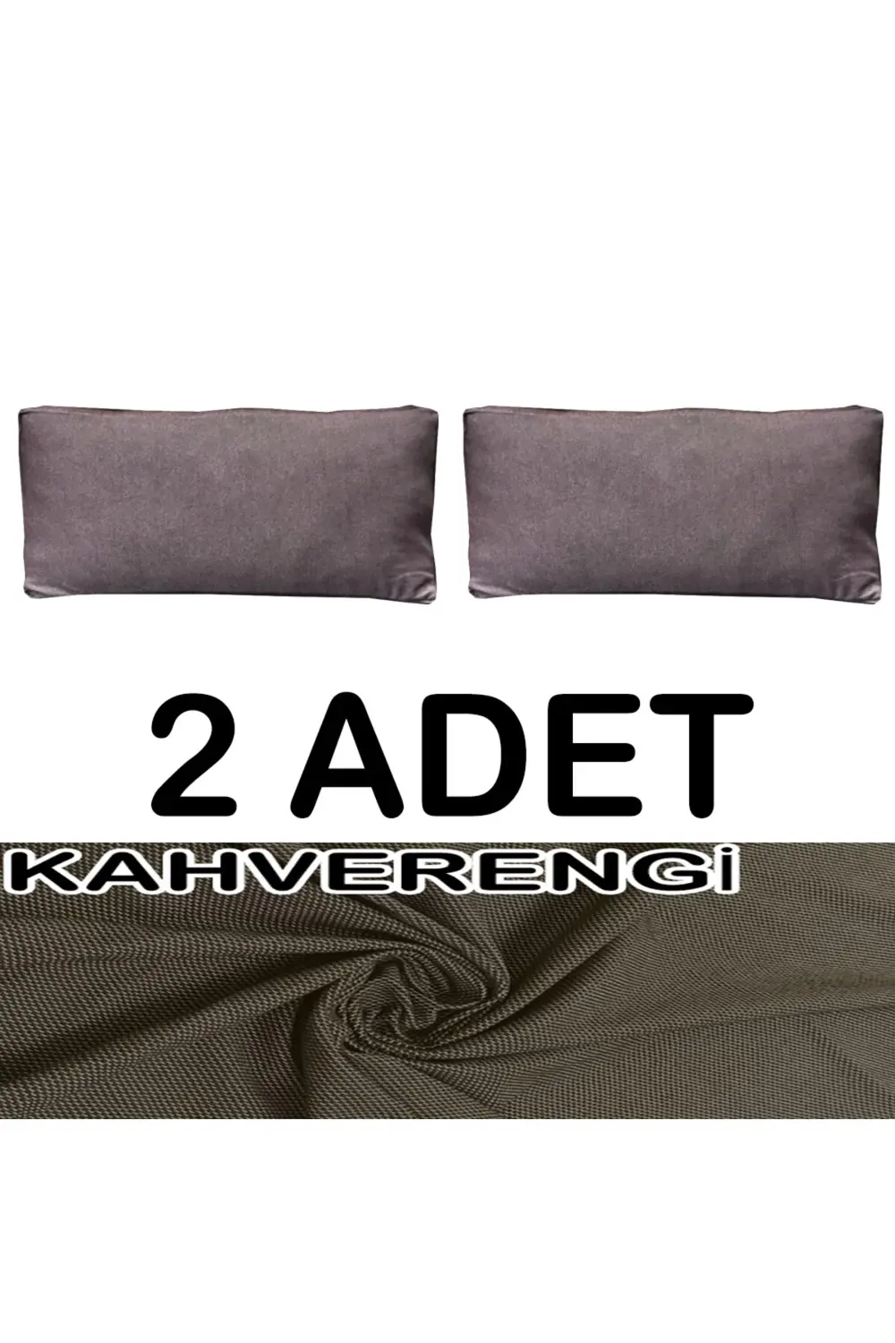%100 PAMUK PETEK 2 ADET SIRT MİNDERİ KILIFI