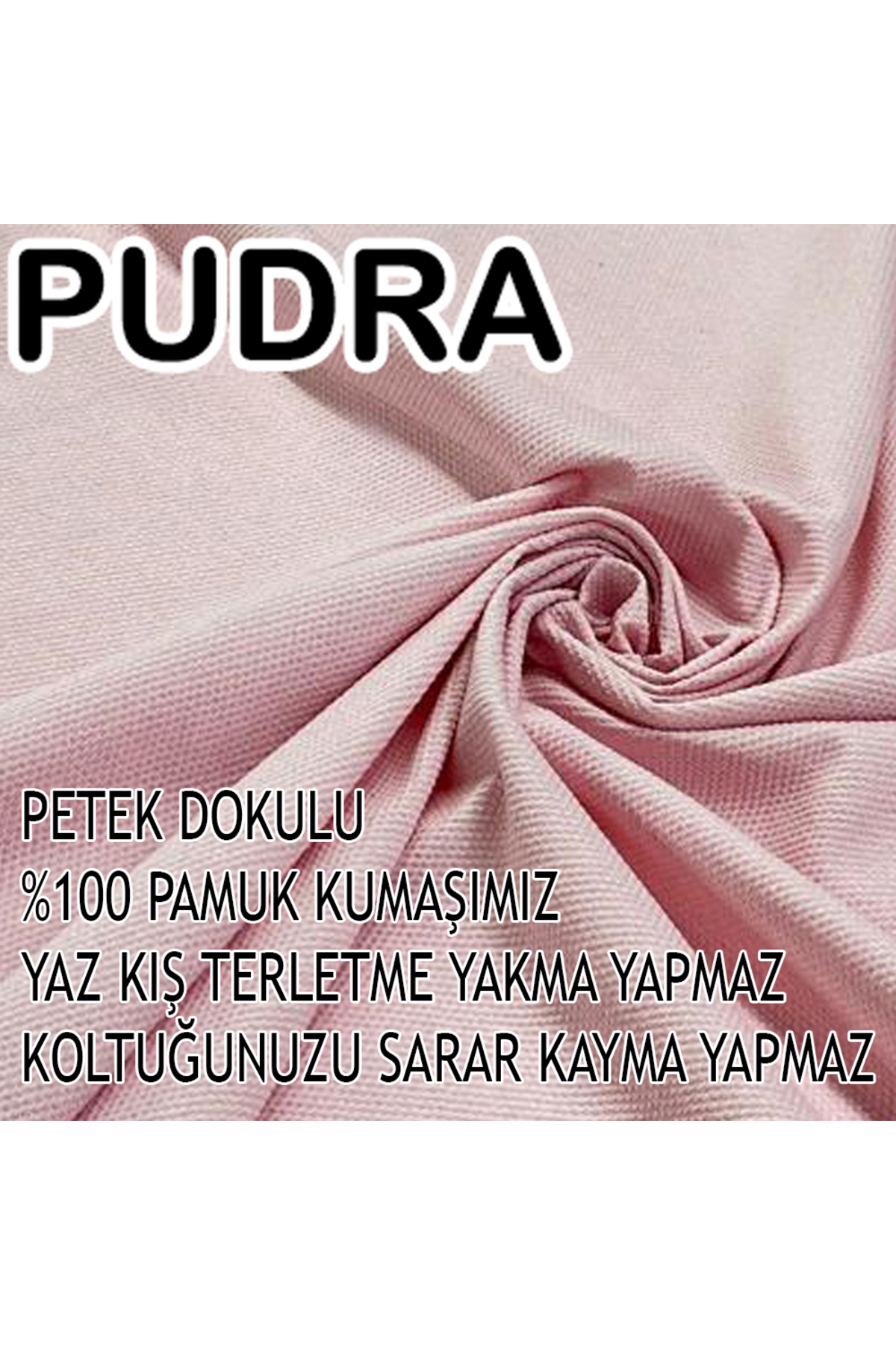 Home %100 Pamuk Petek Kumaş 3+2+1+1 Komple Giydirme Kanepe&Çekyat, Boh