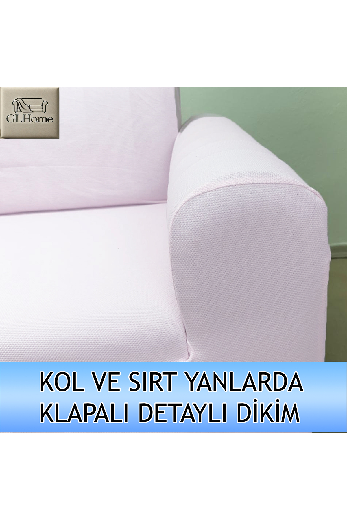 Home %100 Pamuk Petek Kumaş 3+2+1+1 Komple Giydirme Kanepe&Çekyat, Boh