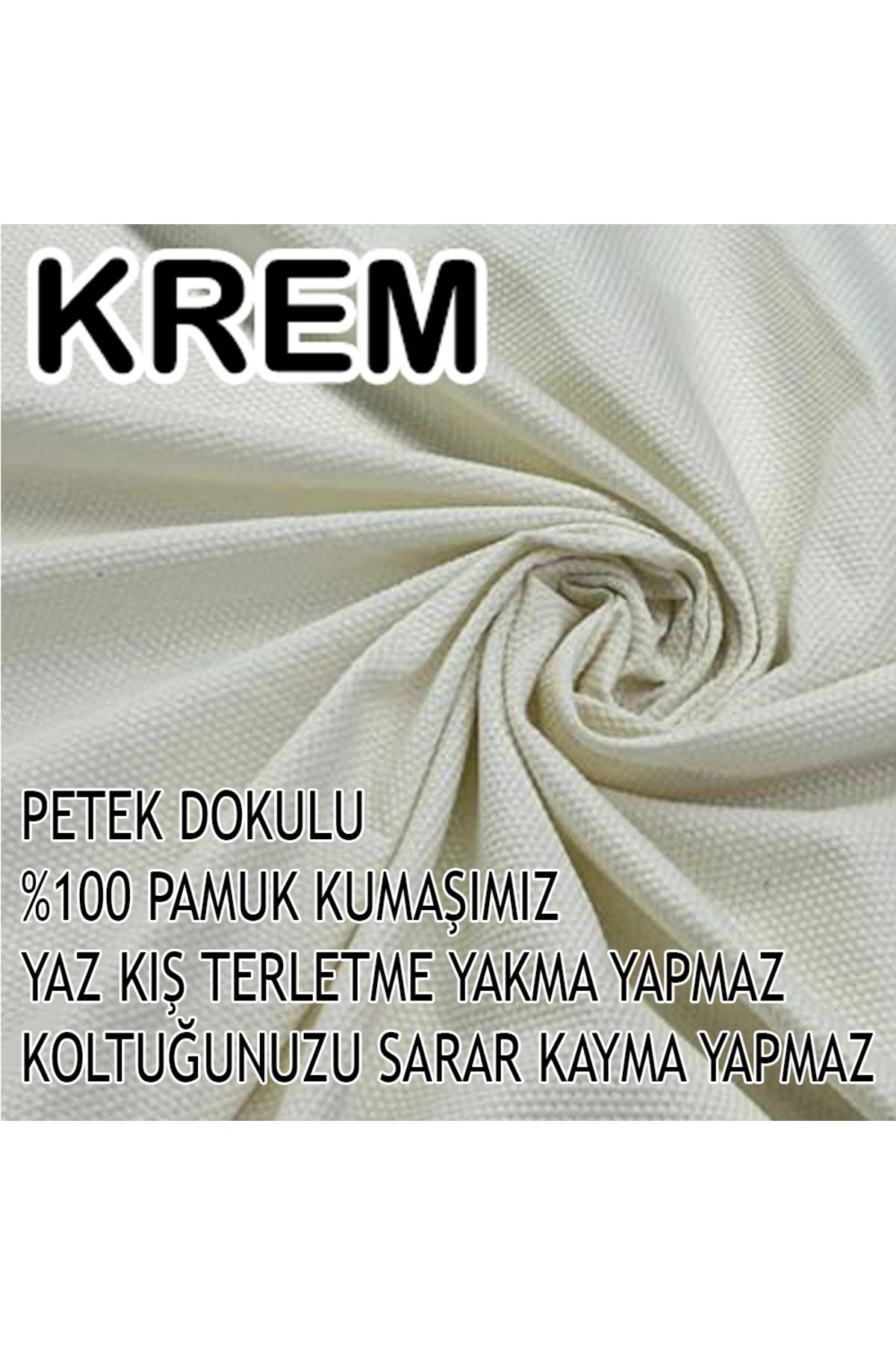 Home %100 Pamuk Petek Kumaş 3+3+1+1 Set Komple Giydirme Kanepe&Çekyat,