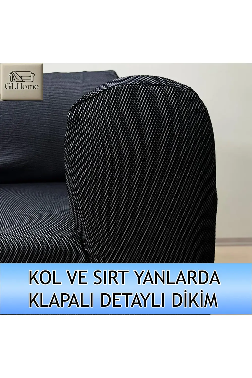 %100 PAMUK PETEK KUMAŞ 3 LÜ KOMPLE GİYDİRME KANEPE & ÇEKYAT, BOHE