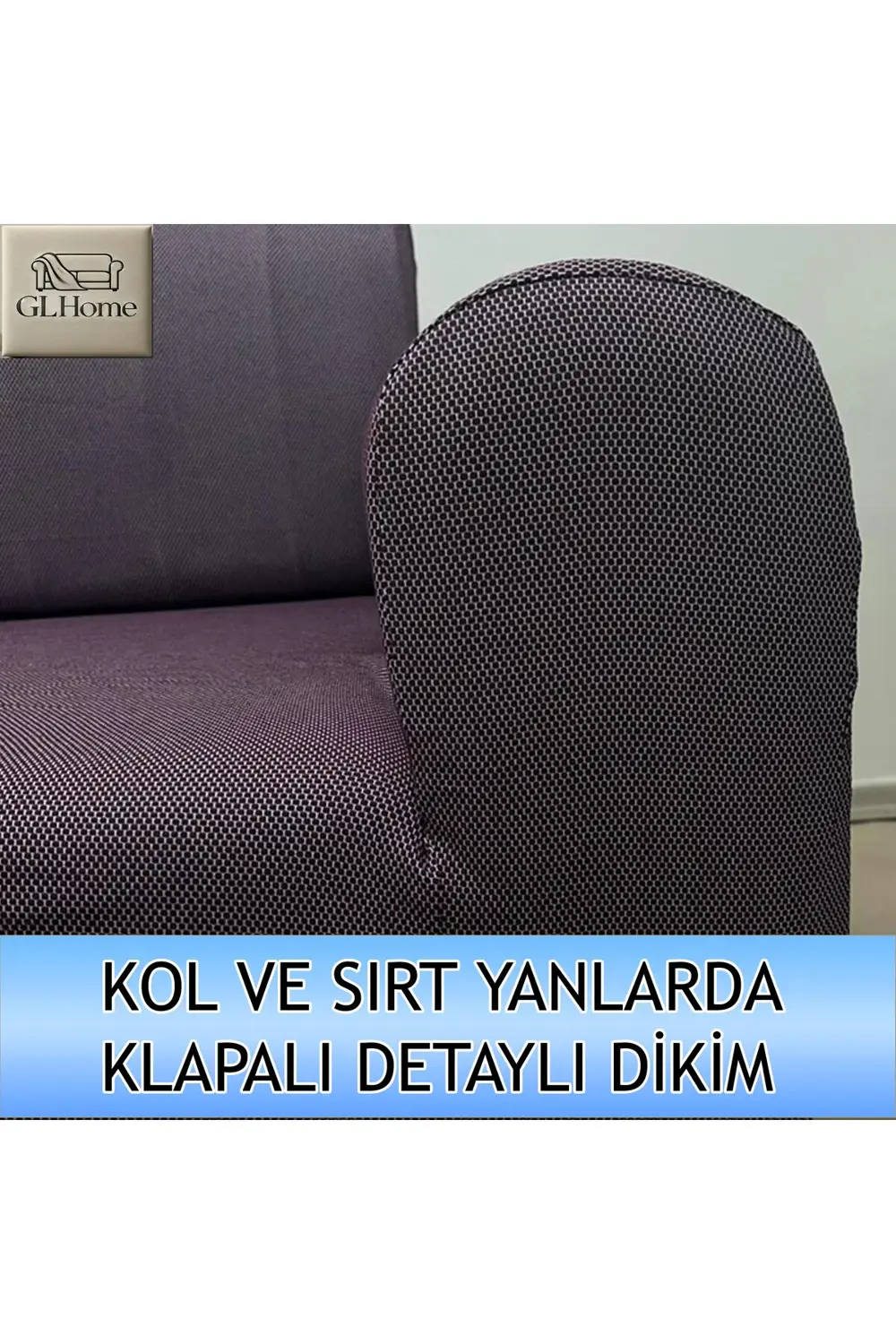 %100 PAMUK PETEK KUMAŞ 3+3+1+1 KOMPLE GİYDİRME KANEPE&ÇEKYAT, BOH
