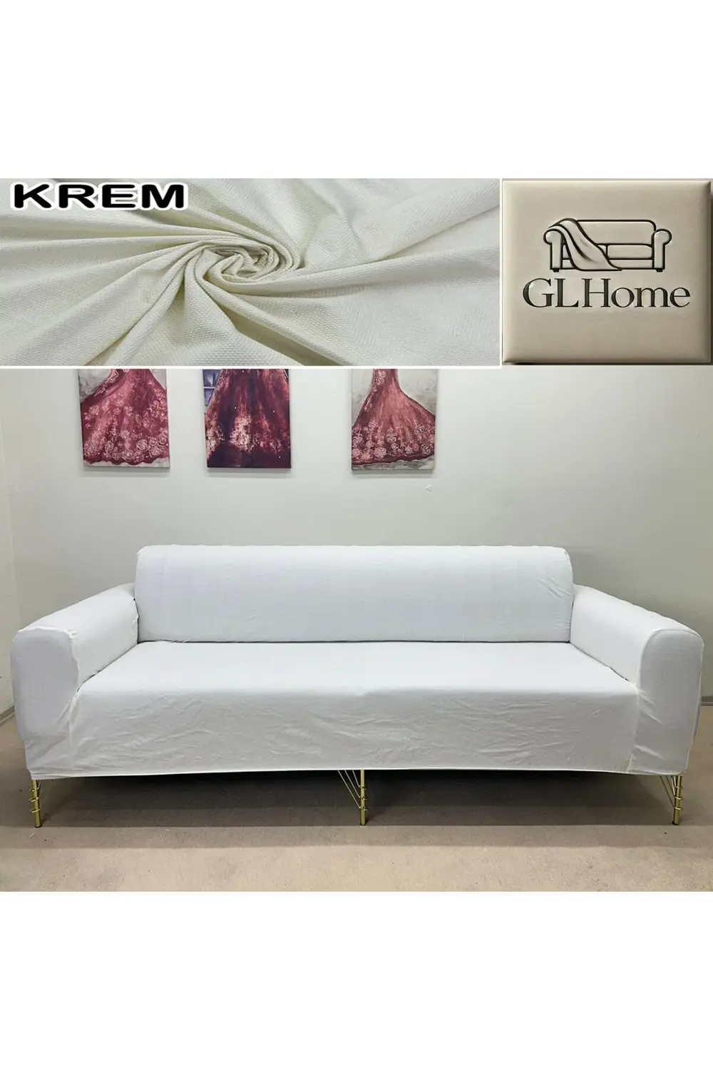 %100 PAMUK PETEK KUMAŞ 3+3+1+1 SET KOMPLE GİYDİRME KANEPE&ÇEKYAT,