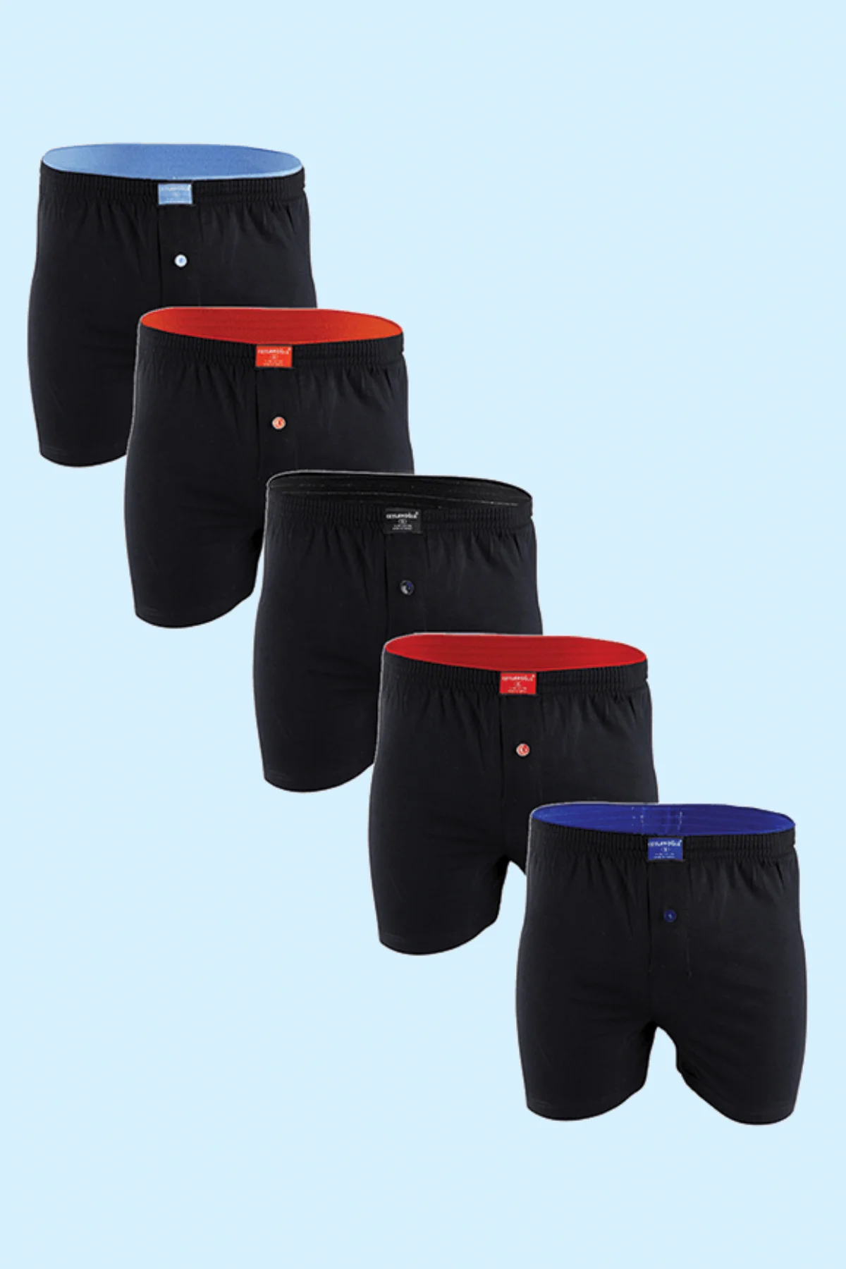 %100 PAMUK SİYAH HAVLU BEL ERKEK BOXER KARIŞIK 5'Lİ EKO PAKET 032 %100 PAMUK SİYAH HAVLU BEL ERKEK BOXER KARIŞIK 5'Lİ EKO PAKET 032