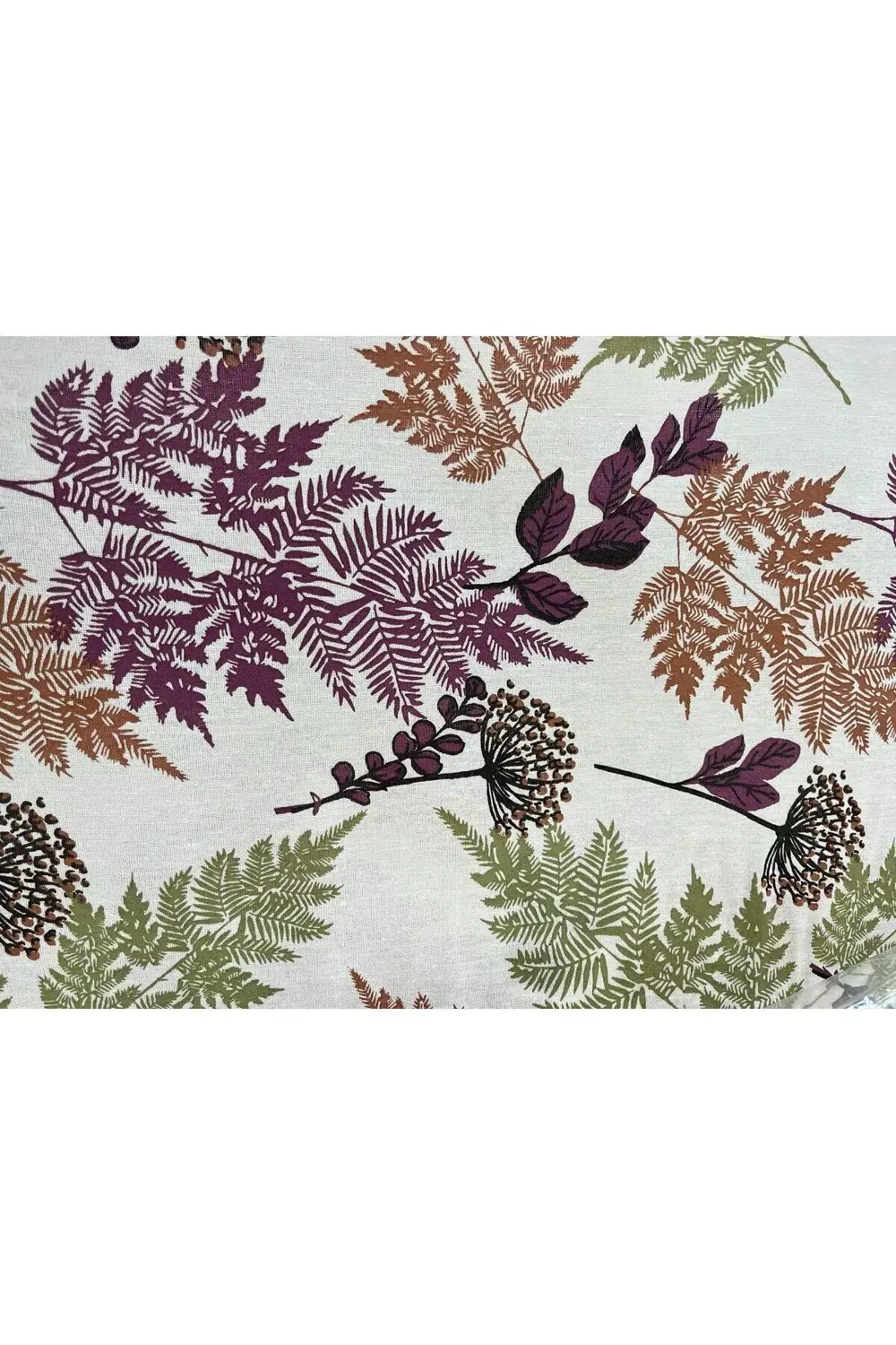 %100 Pamuk Tek Kişilik Pike Seti Morlu Bahar Dalı