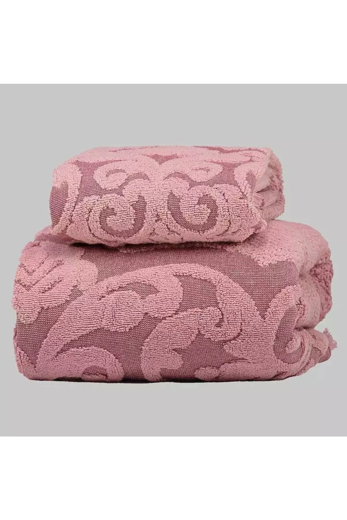 %100 Pamuk Tomris Pembe Havlu
