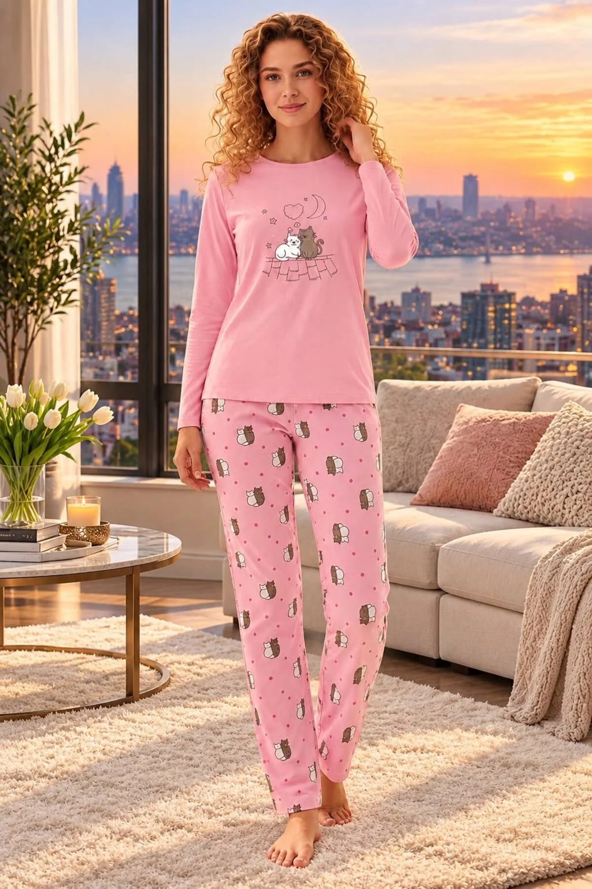 %100 pamuk ve likra kumaş pijama takımı %100 pamuk ve likra kumaş pijama takımı