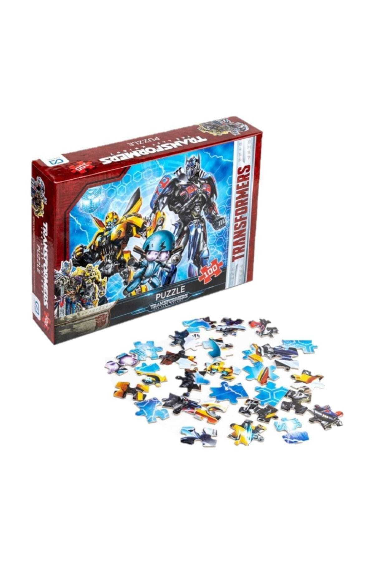 Transformers 100 Parça Çocuk Puzzle Ca.5007