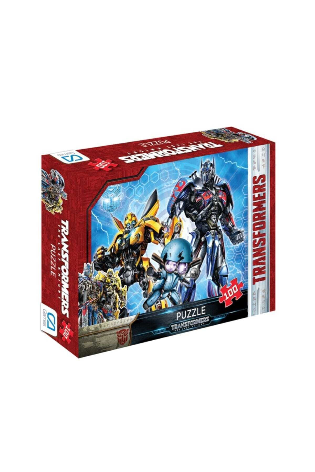Transformers 100 Parça Çocuk Puzzle Ca.5007
